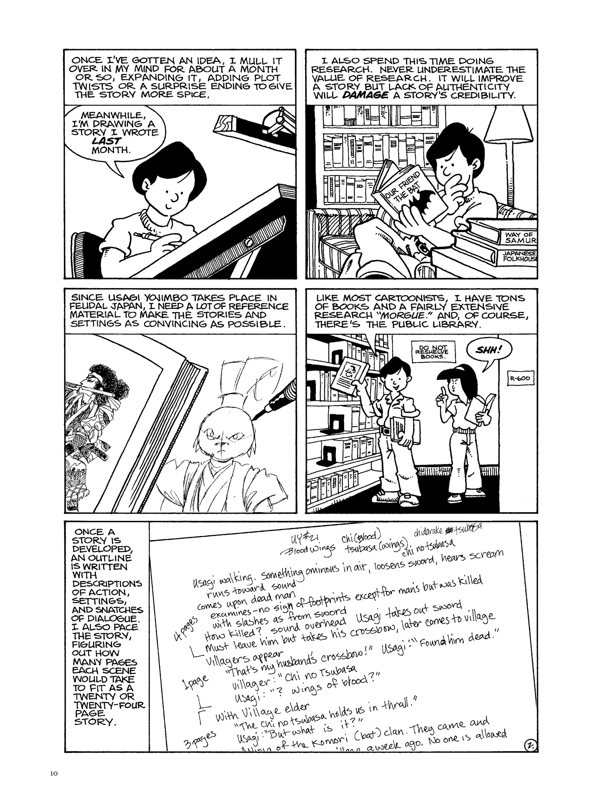 Read online The Art of Usagi Yojimbo comic -  Issue # TPB (Part 1) - 15
