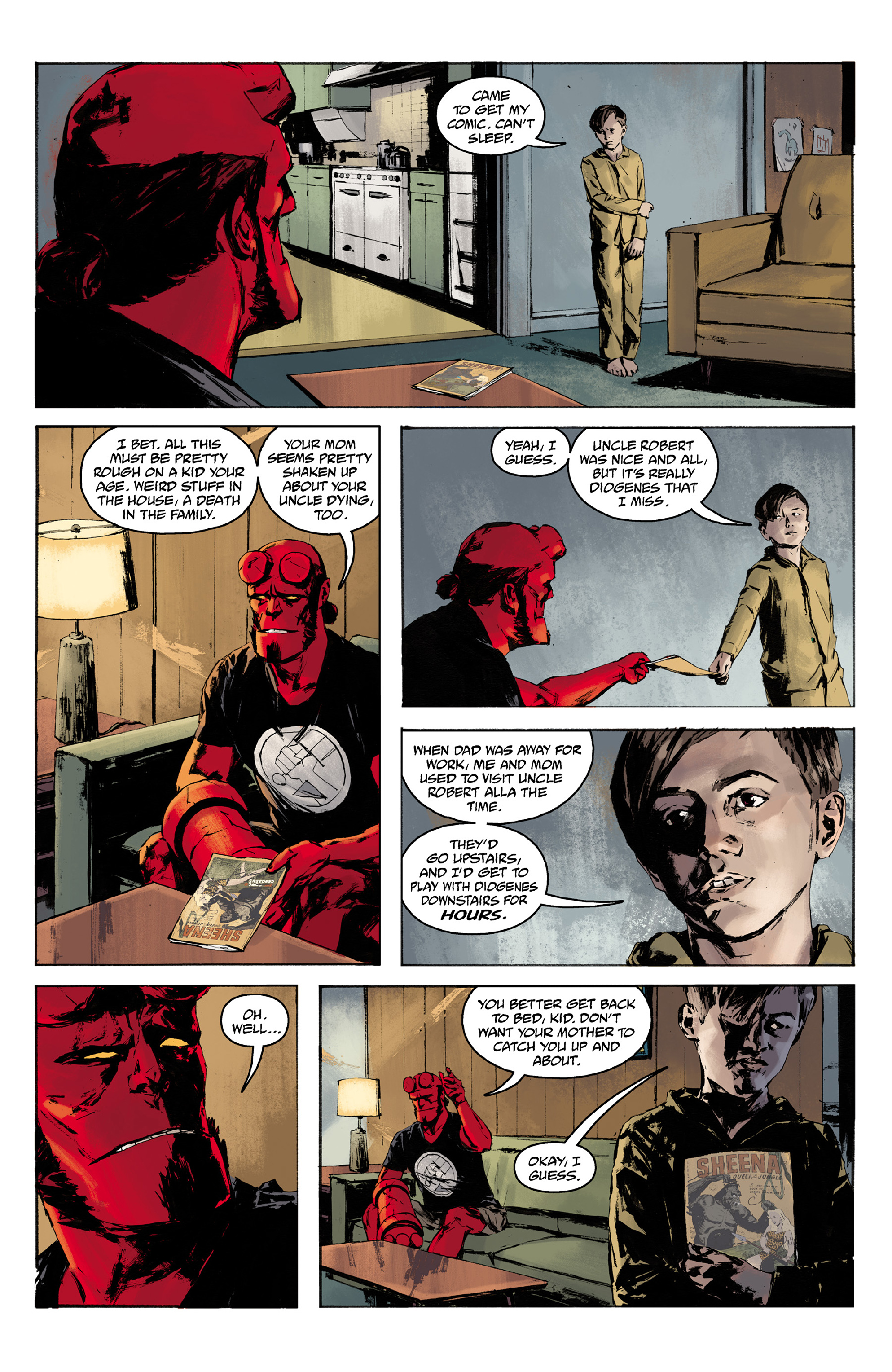 Read online Hellboy and the B.P.R.D.: 1954--The Unreasoning Beast comic -  Issue # Full - 12