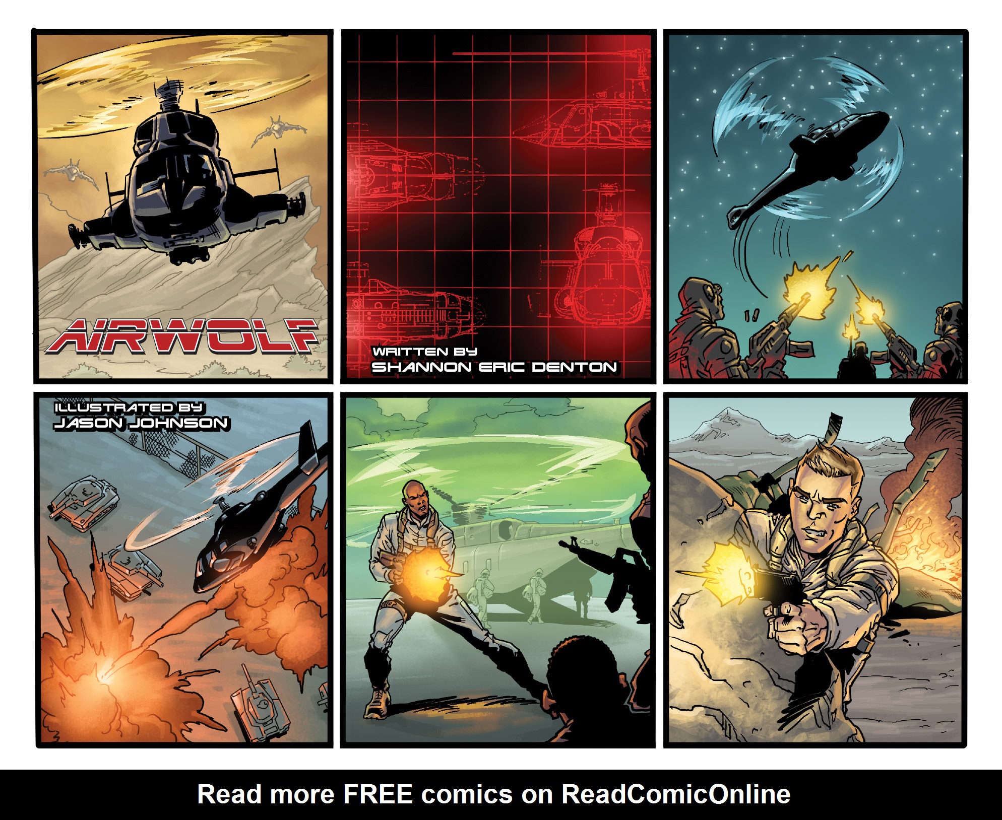 Read online Airwolf Airstrikes comic -  Issue #7 - 3