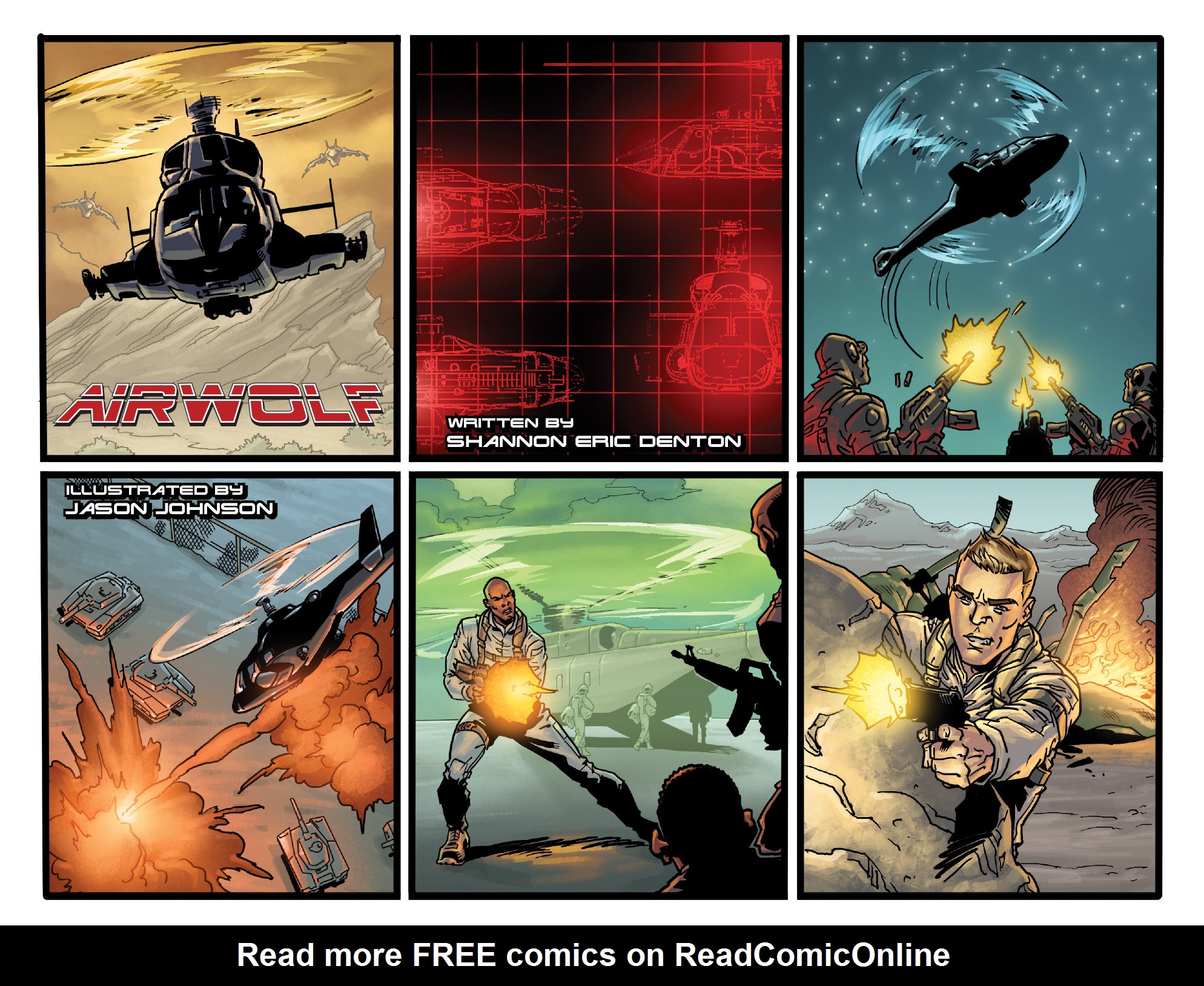 Read online Airwolf Airstrikes comic -  Issue #7 - 3