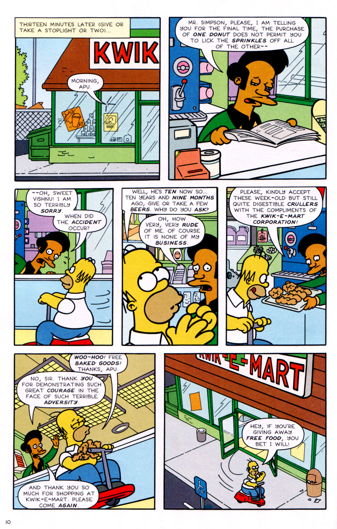 Read online Simpsons Comics comic -  Issue #129 - 10