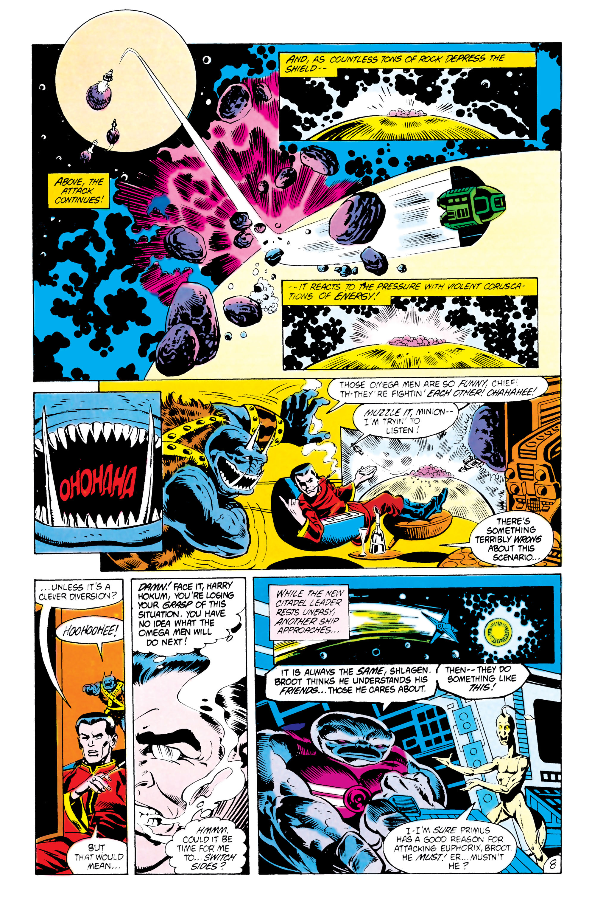 Read online The Omega Men (1983) comic -  Issue #15 - 8