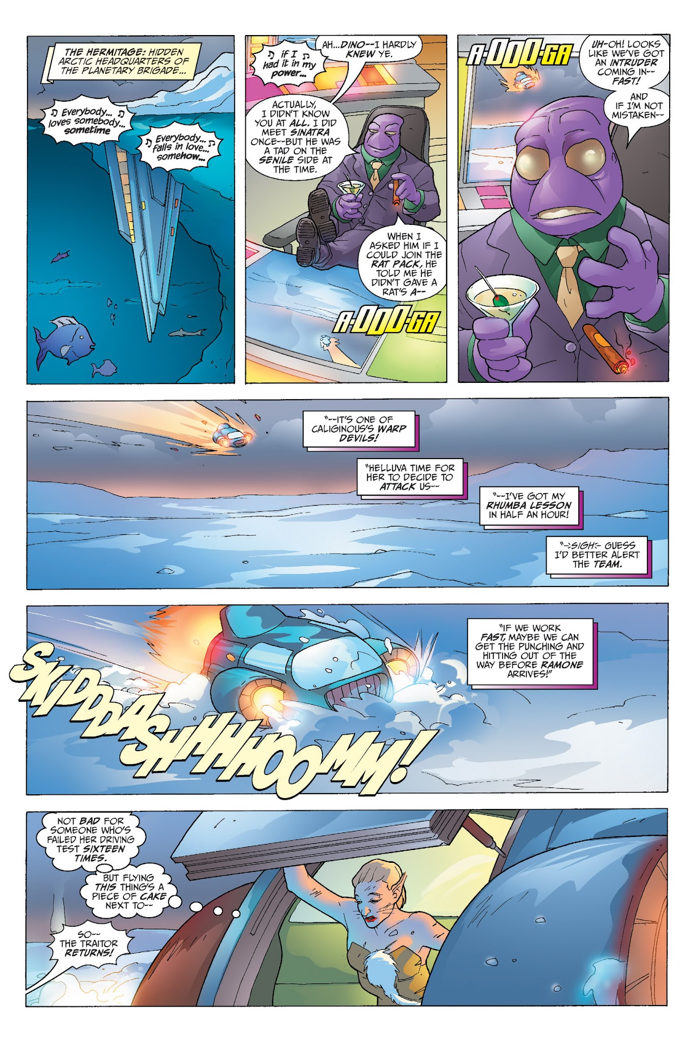 Read online Planetary Brigade comic -  Issue # TPB - 116