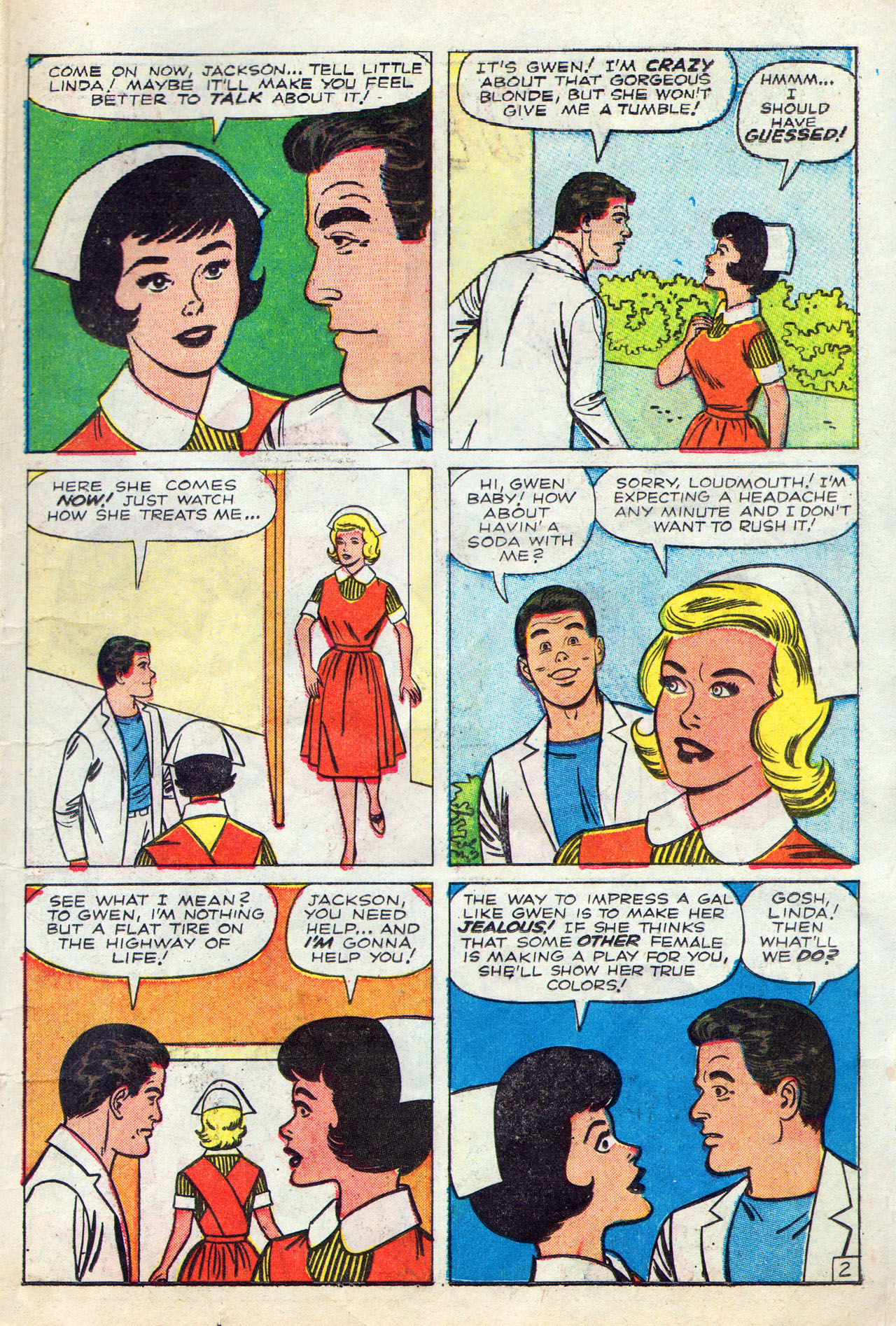 Read online Linda Carter, Student Nurse comic -  Issue #7 - 11