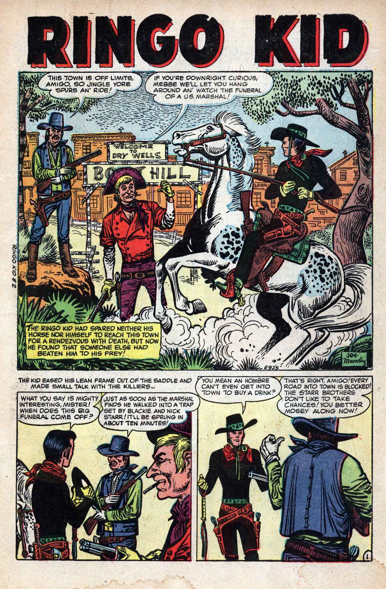 Read online Ringo Kid Western comic -  Issue #2 - 3
