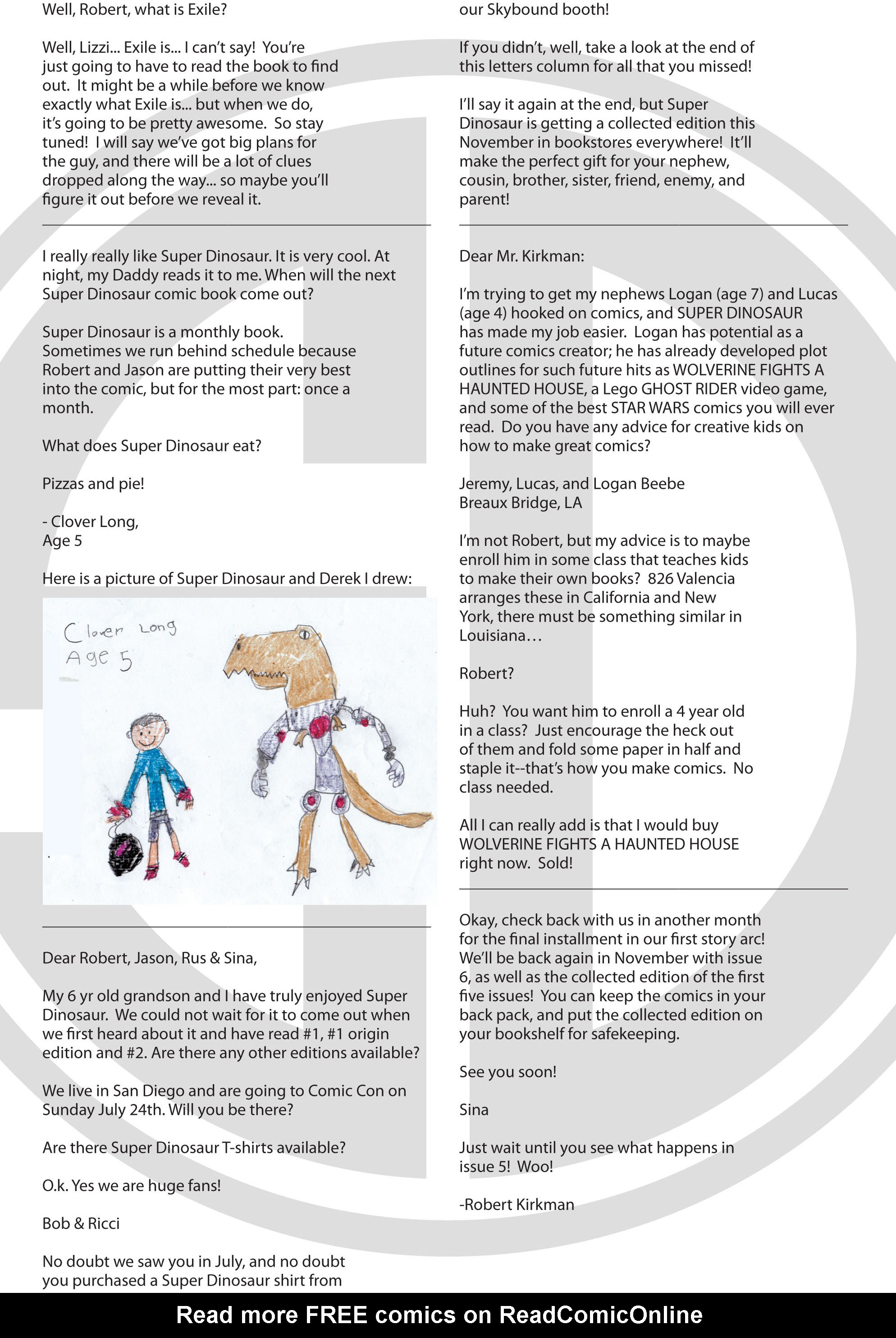 Read online Super Dinosaur (2011) comic -  Issue #4 - 24