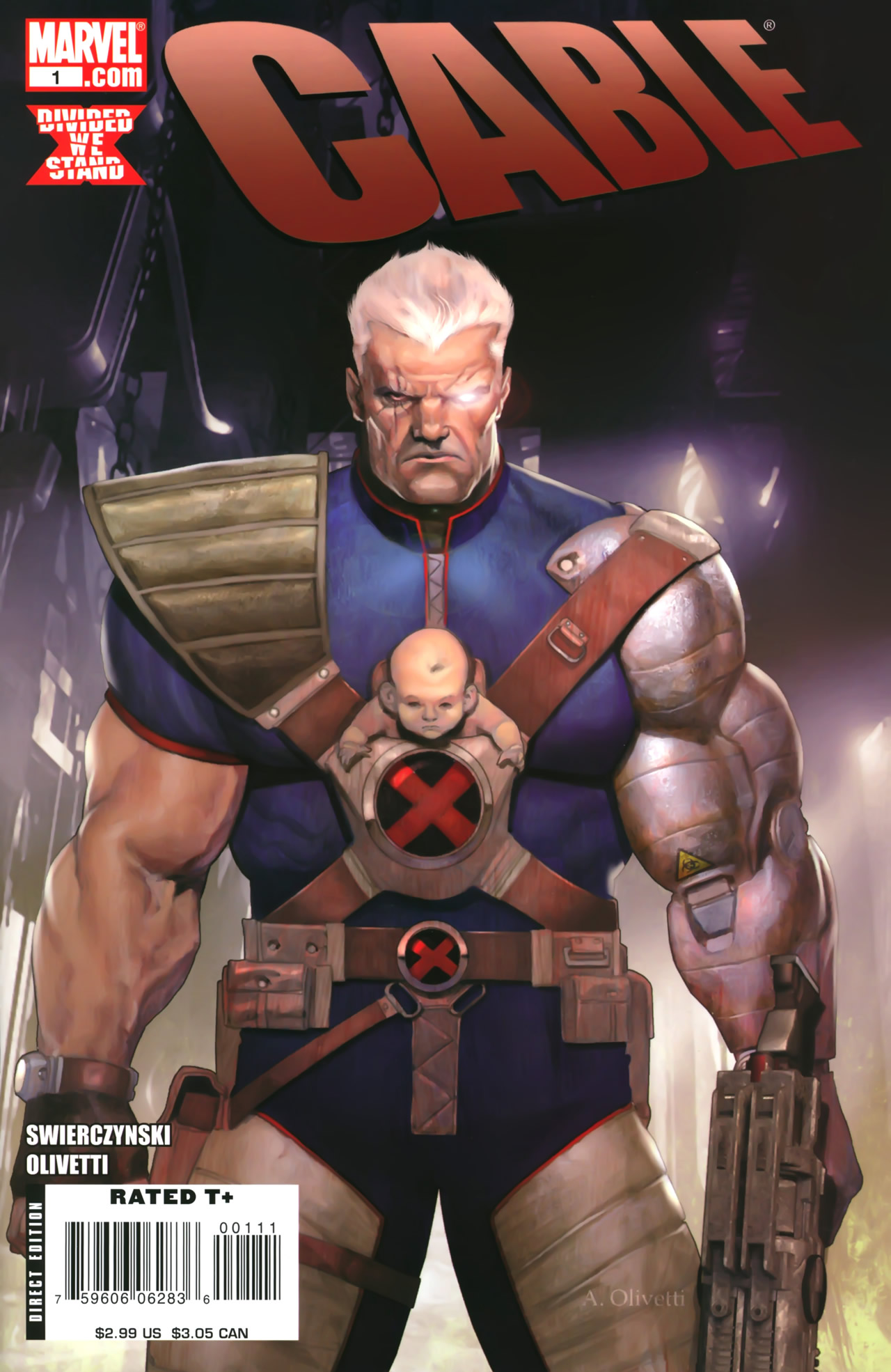 Read online Cable (2008) comic -  Issue #1 - 1