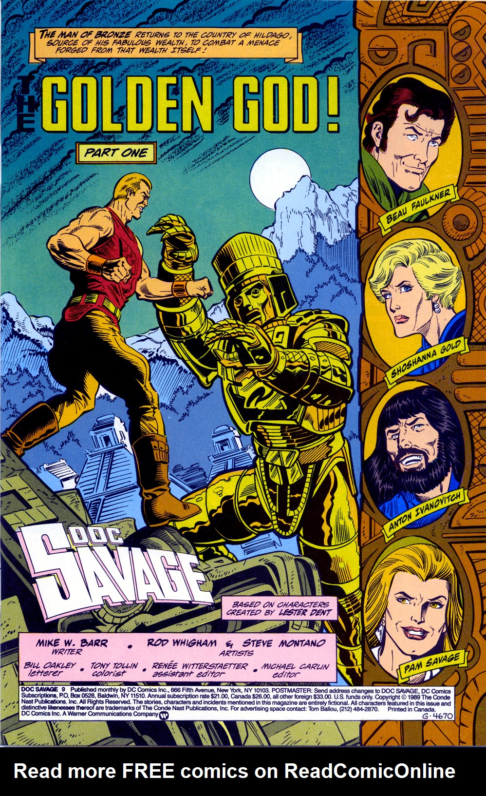 Read online Doc Savage (1988) comic -  Issue #9 - 3