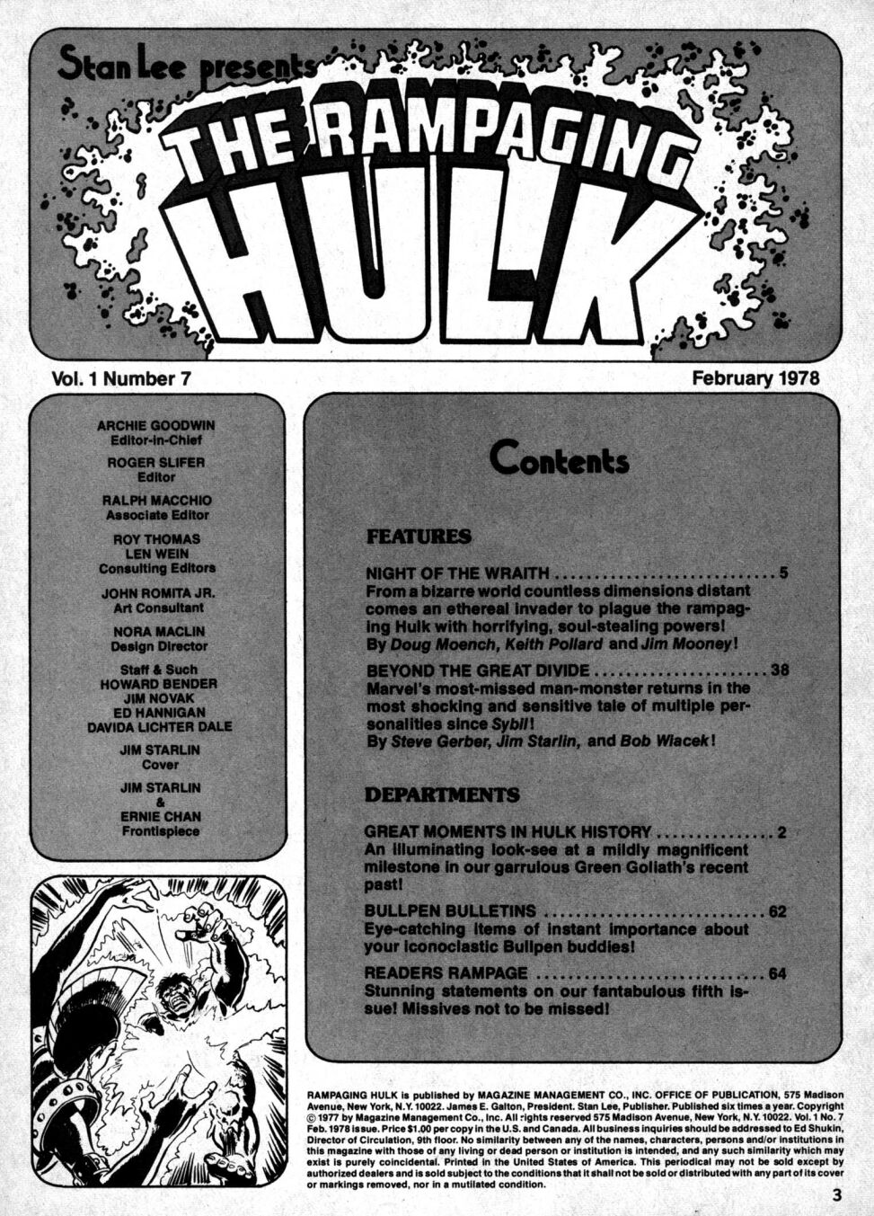 Read online The Rampaging Hulk comic -  Issue #7 - 3