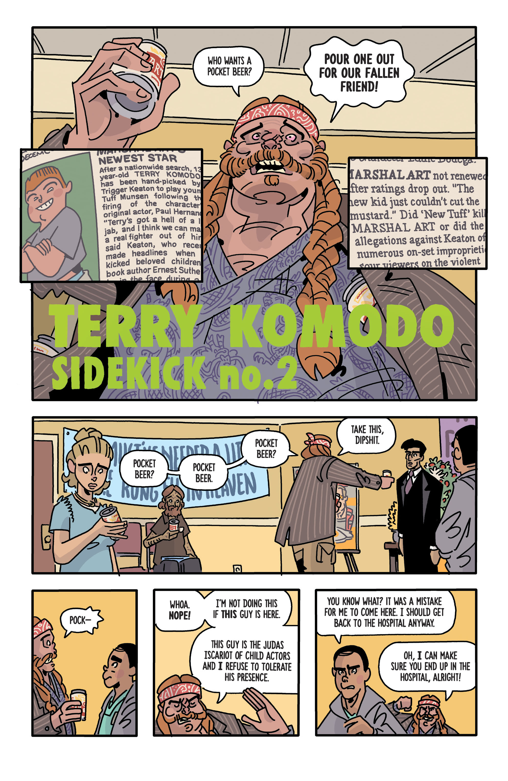 Read online The Six Sidekicks of Trigger Keaton comic -  Issue #1 - 13