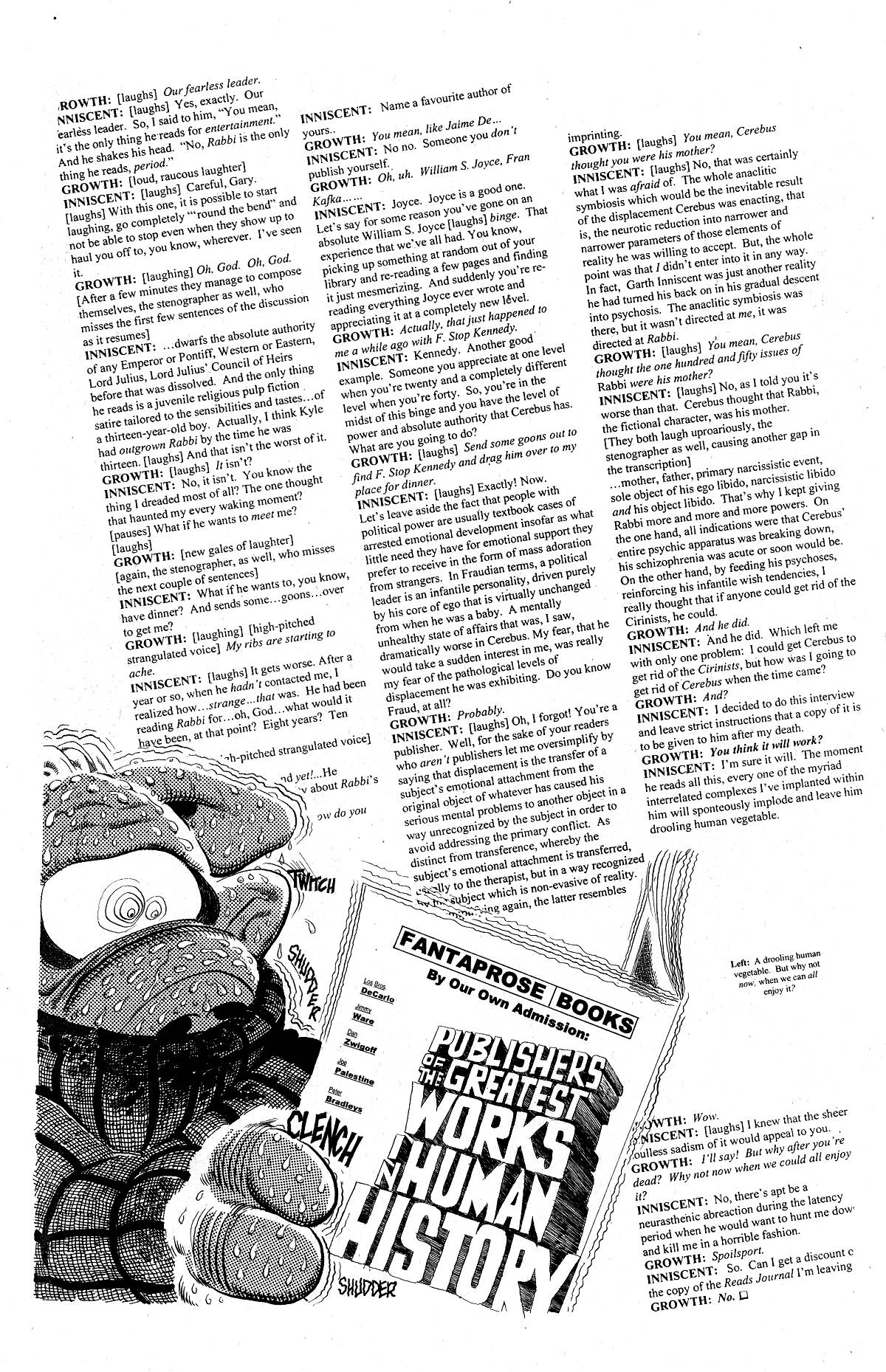 Read online Cerebus comic -  Issue #279 - 18