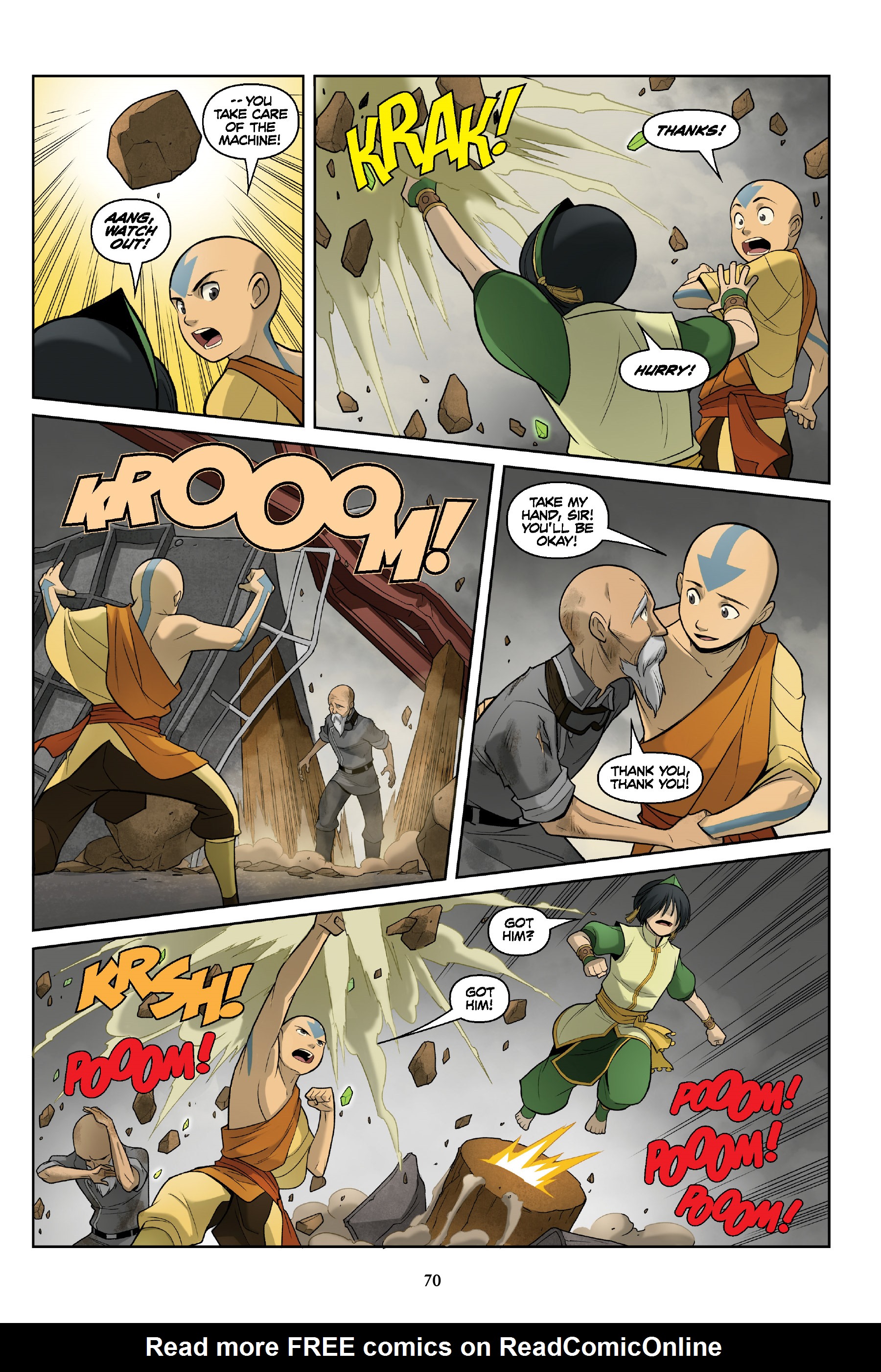 Read online Nickelodeon Avatar: The Last Airbender - The Rift comic -  Issue # _Omnibus (Part 1) - 70