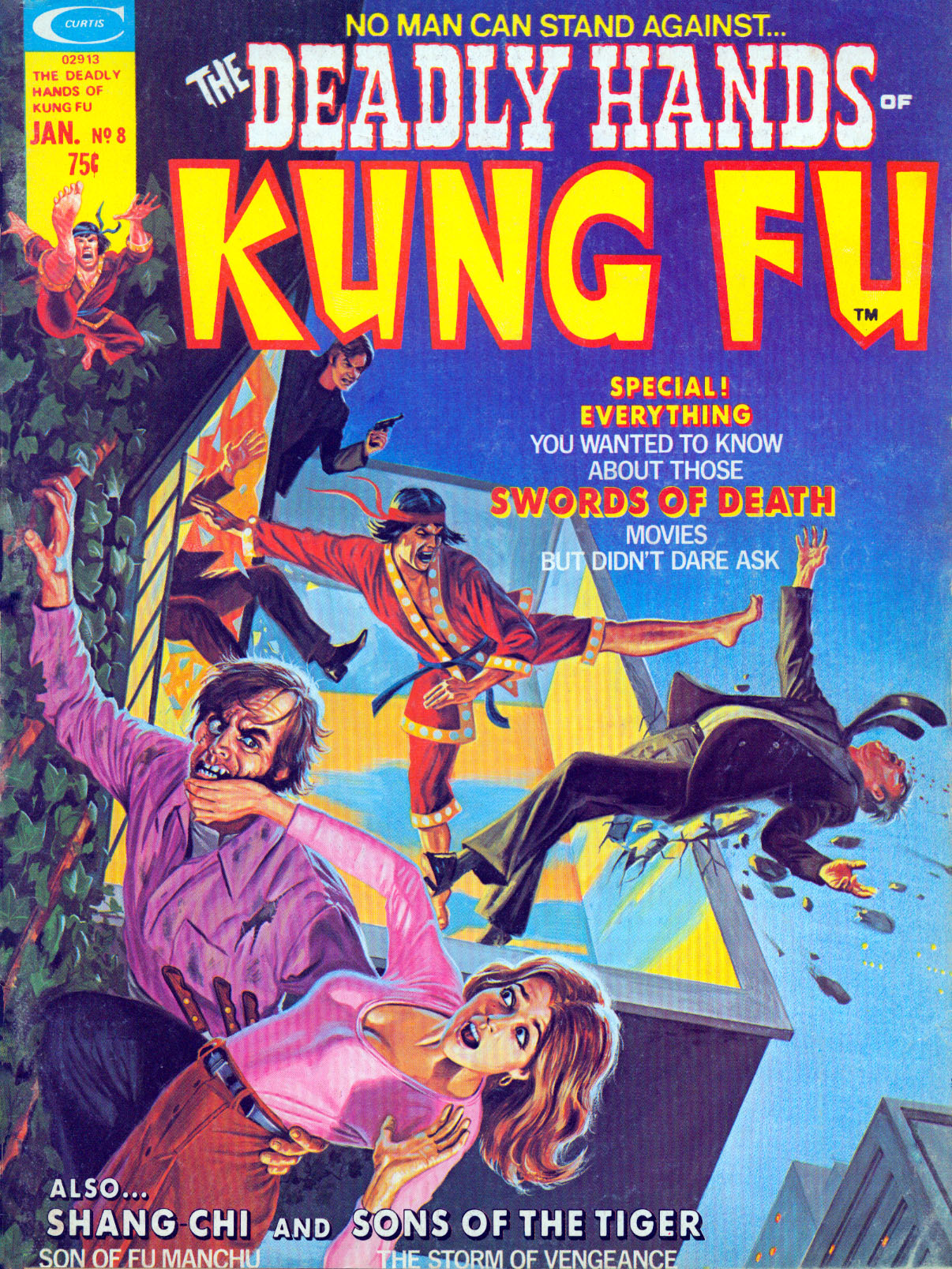 Read online The Deadly Hands of Kung Fu comic -  Issue #8 - 2