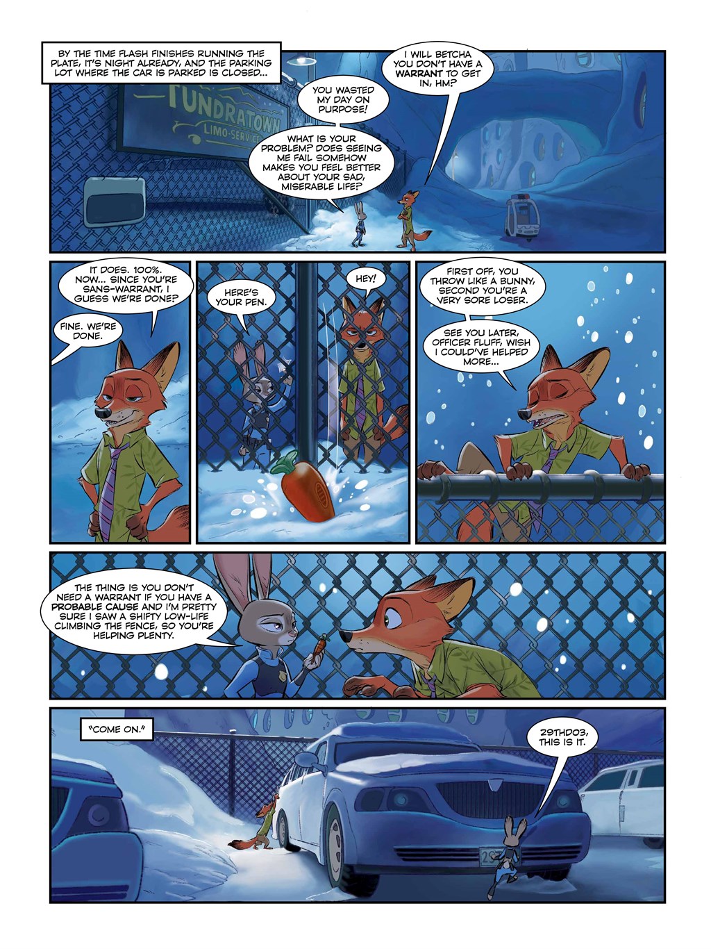 Read online Disney Zootopia comic -  Issue # Full - 25