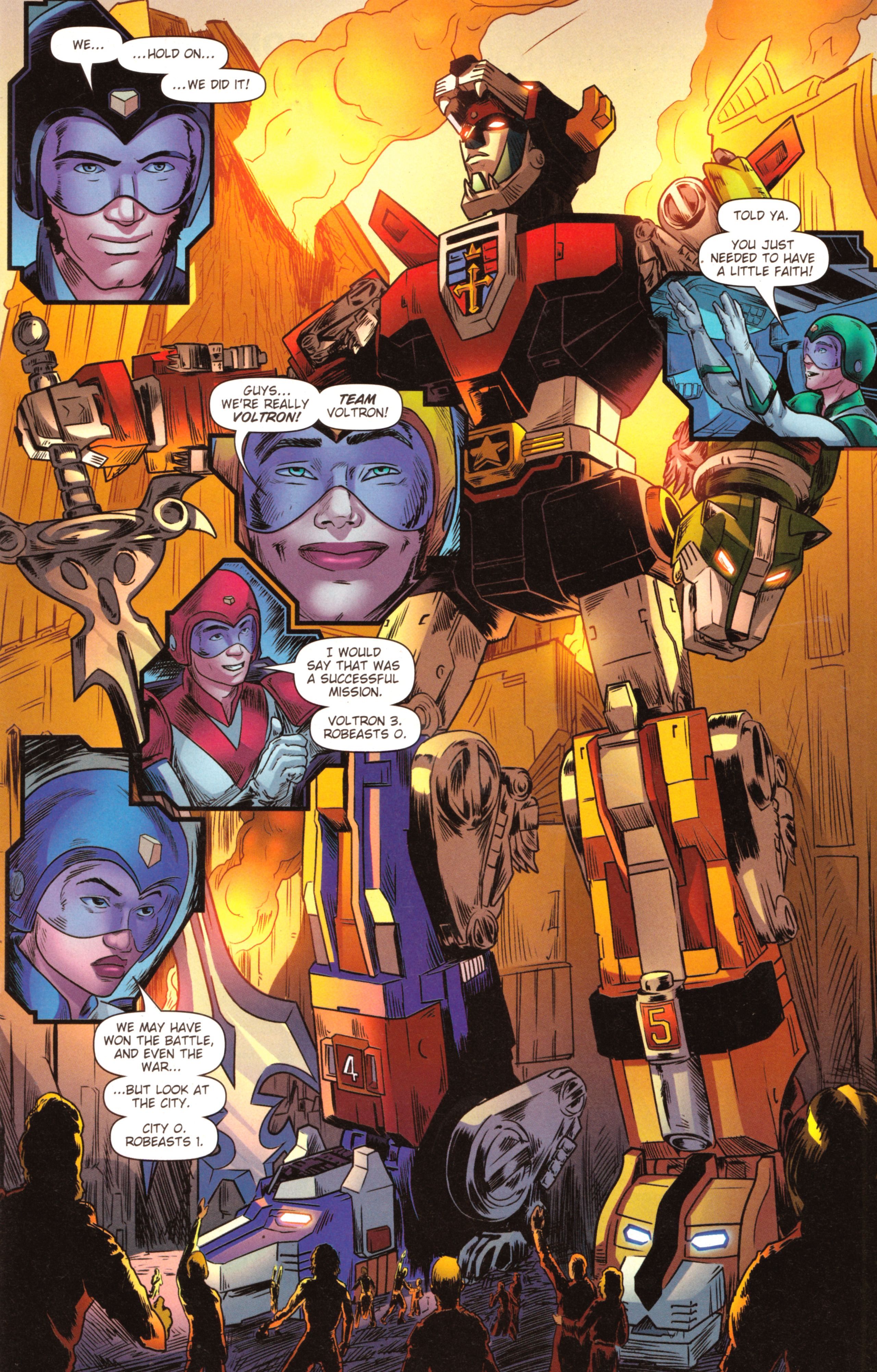 Read online Voltron: From the Ashes comic -  Issue #5 - 17