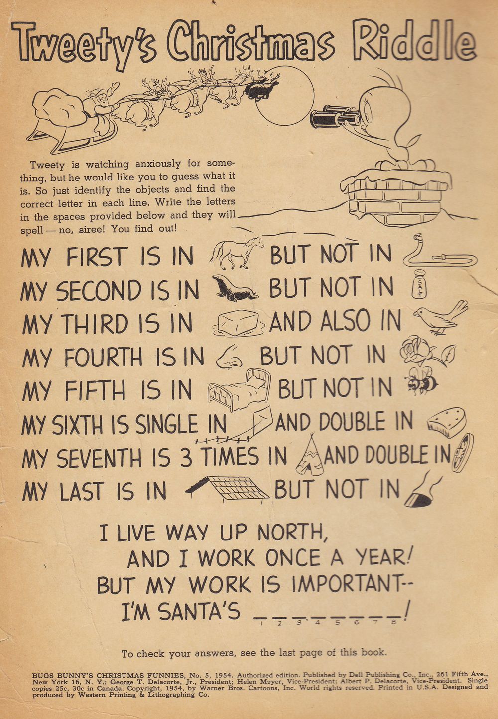 Read online Bugs Bunny's Christmas Funnies comic -  Issue # TPB 5 - 2