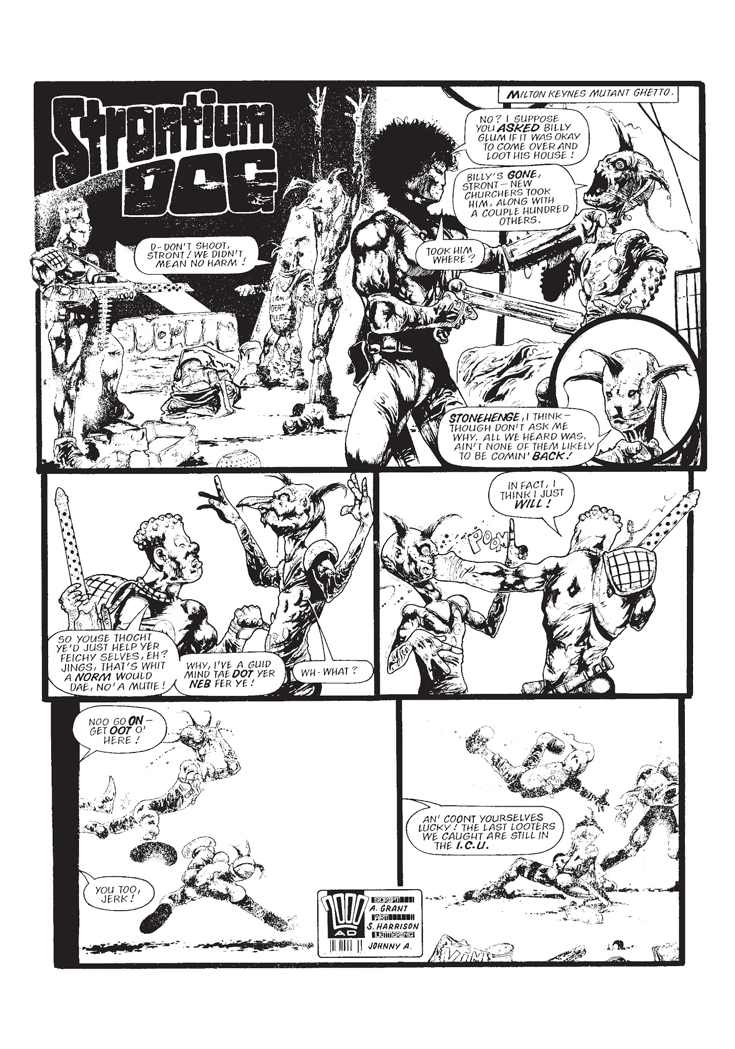 Read online Strontium Dog: The Final Solution comic -  Issue # TPB - 71