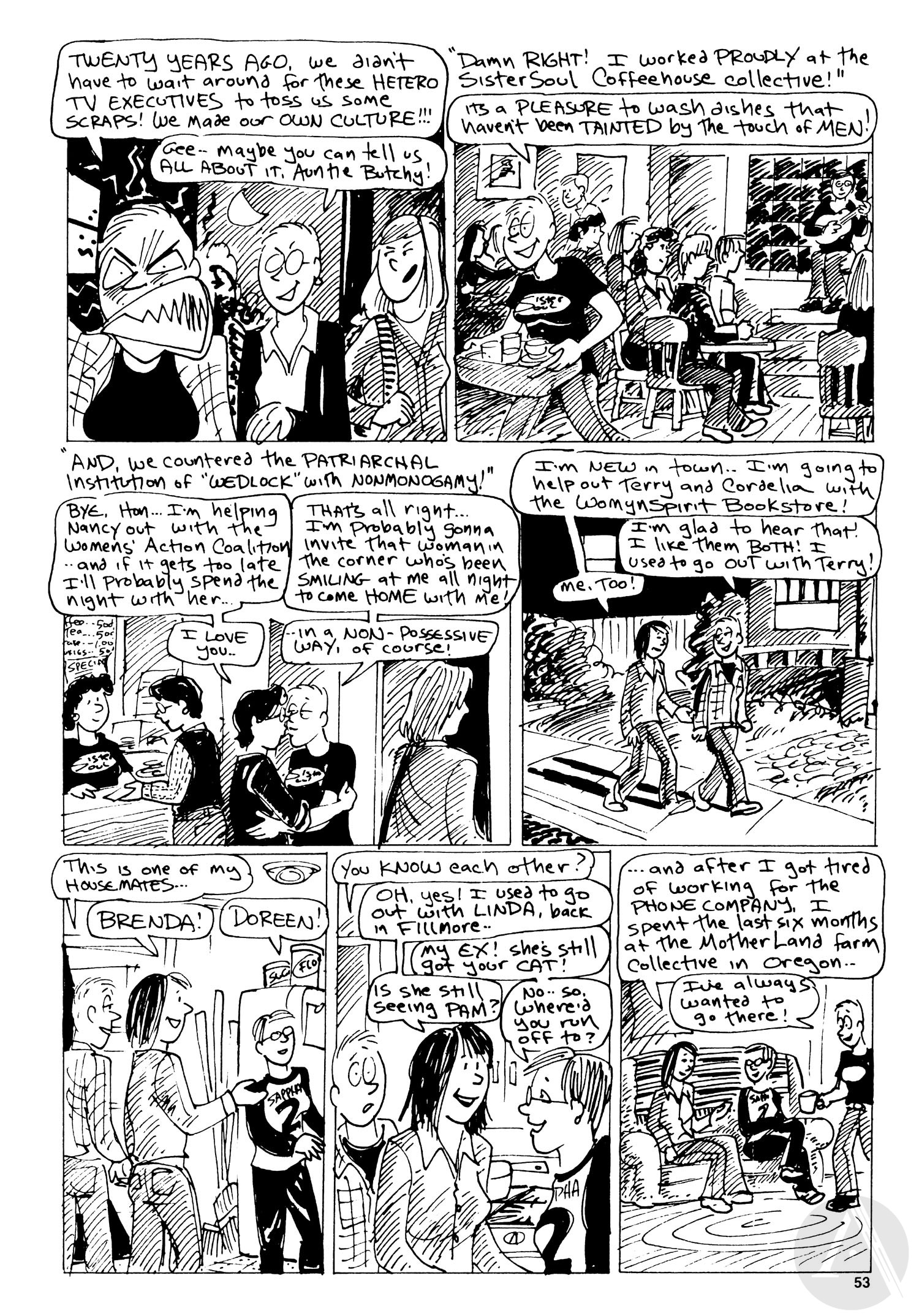Read online Bitchy Butch: World's Angriest Dyke comic -  Issue # TPB - 59