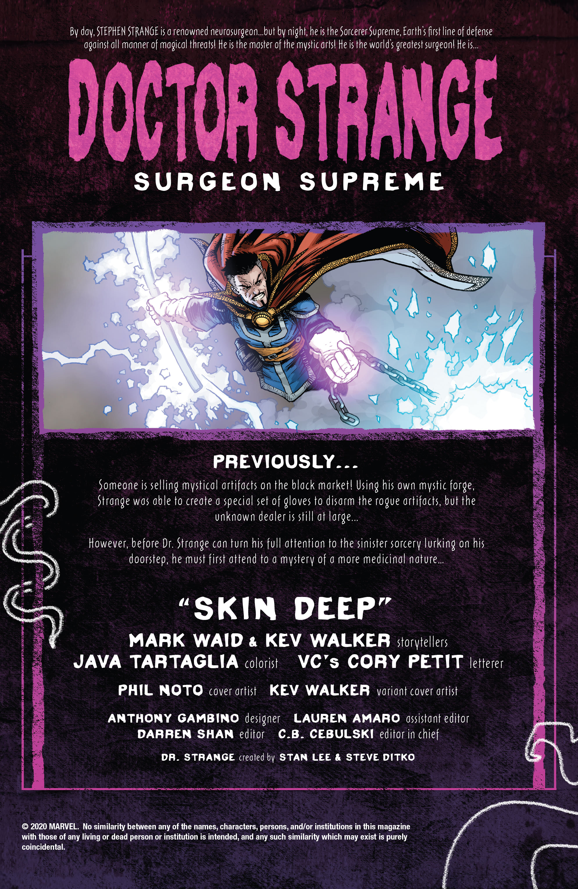 Read online Dr. Strange comic -  Issue #3 - 2