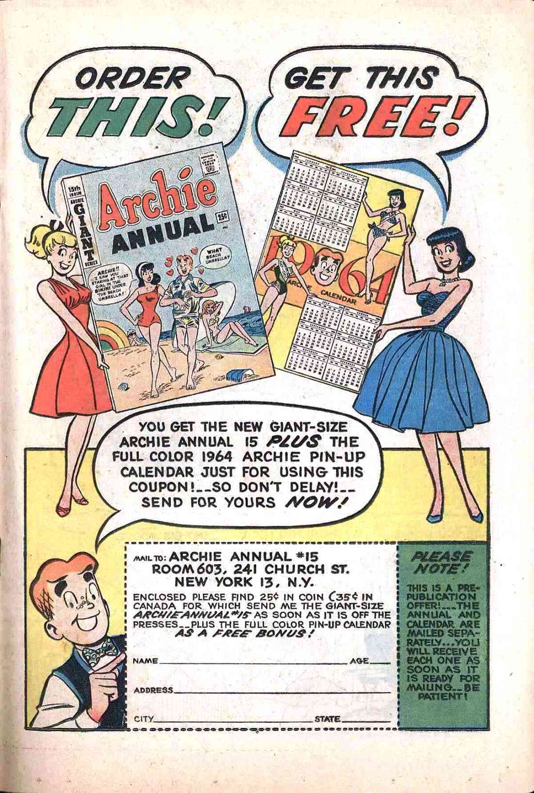 Read online Archie (1960) comic -  Issue #138 - 19