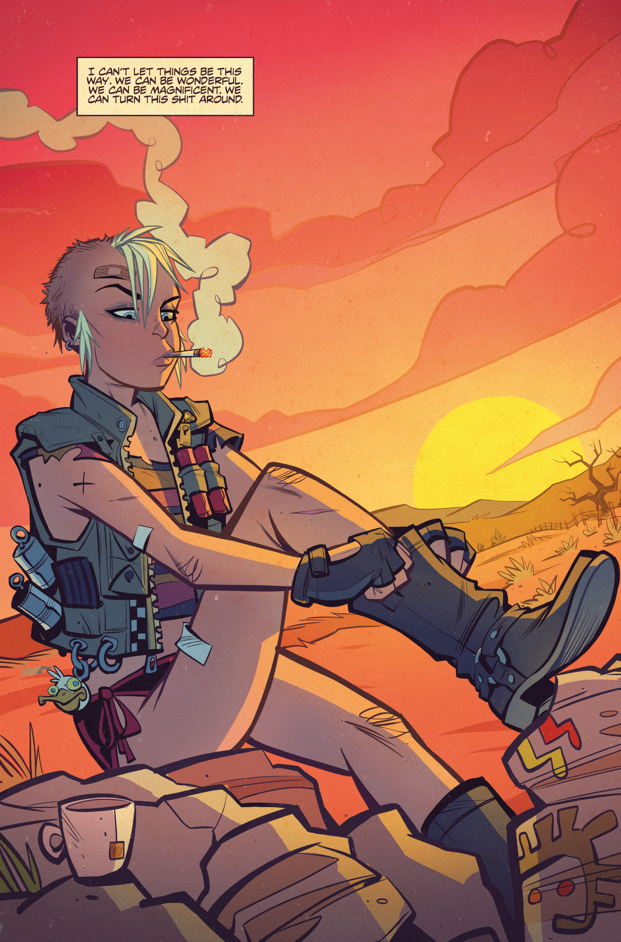 Read online Tank Girl: Two Girls, One Tank comic -  Issue #3 - 17