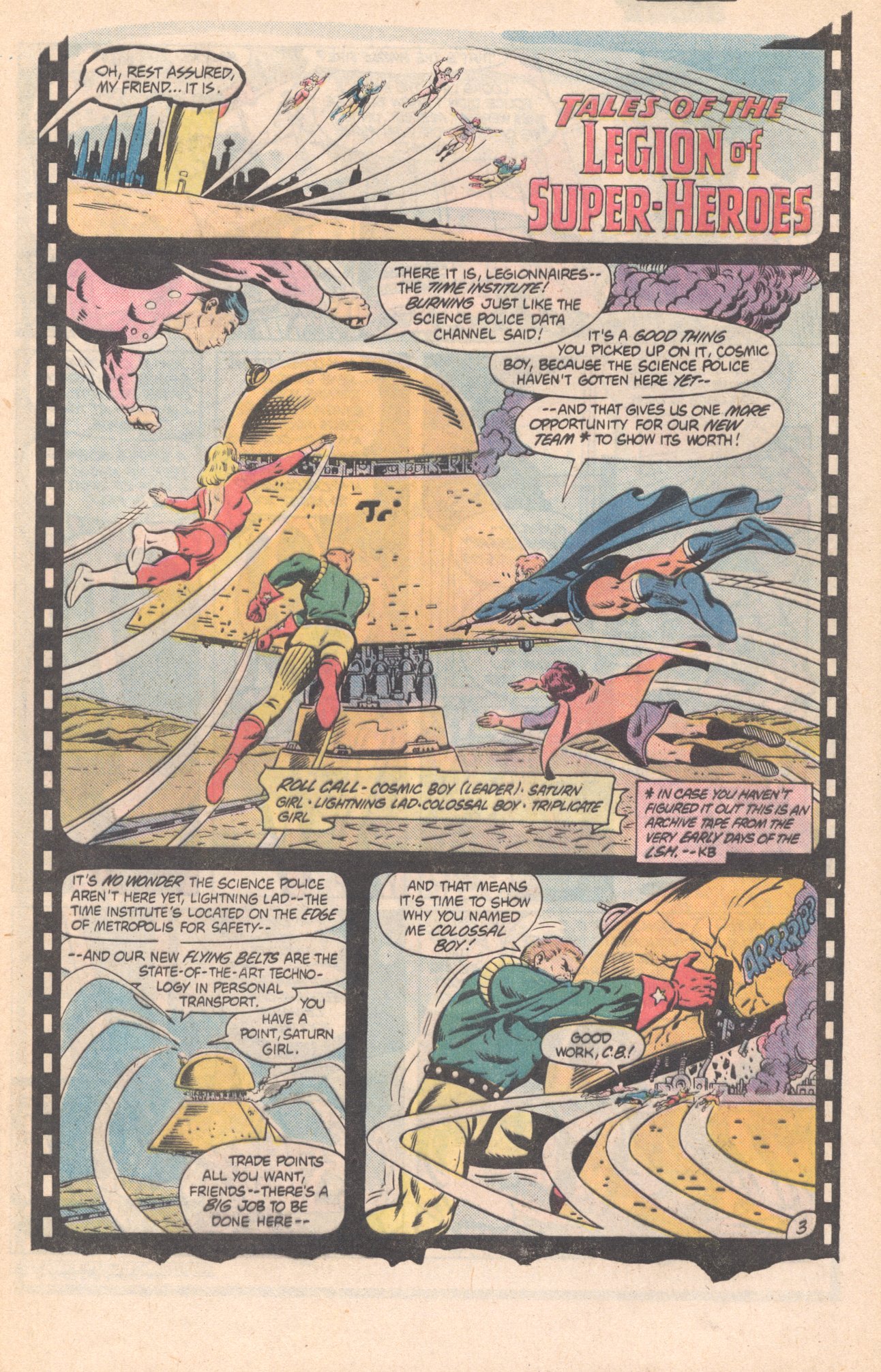 Read online Legion of Super-Heroes (1980) comic -  Issue #295 - 4