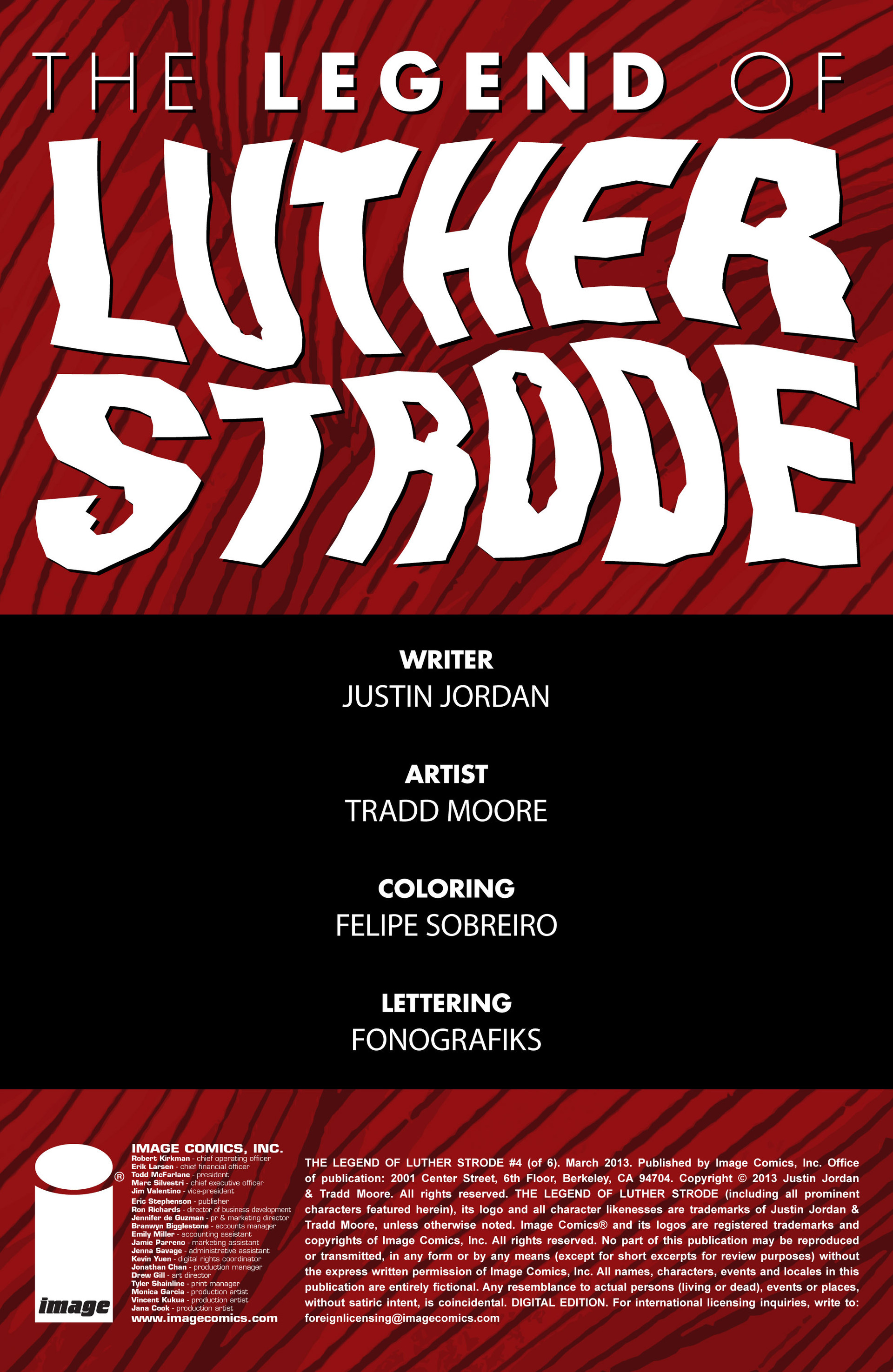 Read online The Legend of Luther Strode comic -  Issue #4 - 2