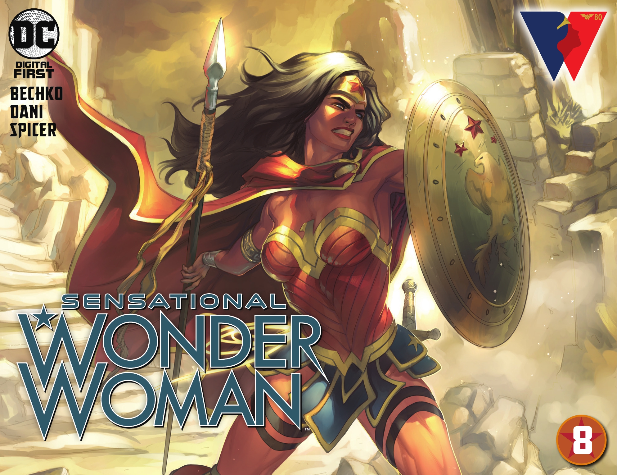 Read online Sensational Wonder Woman comic -  Issue #8 - 1