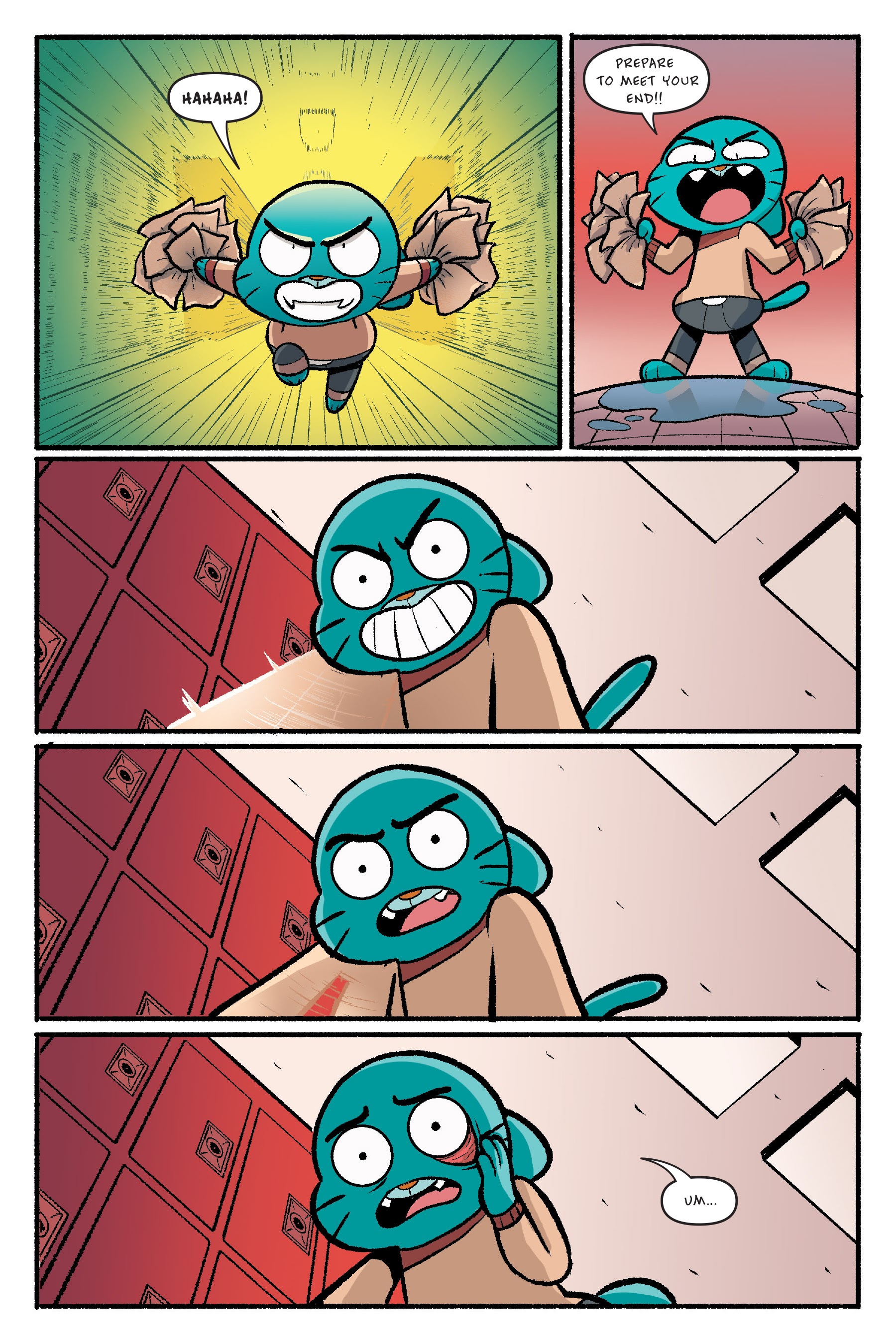 Read online The Amazing World of Gumball: The Storm comic -  Issue # TPB - 78