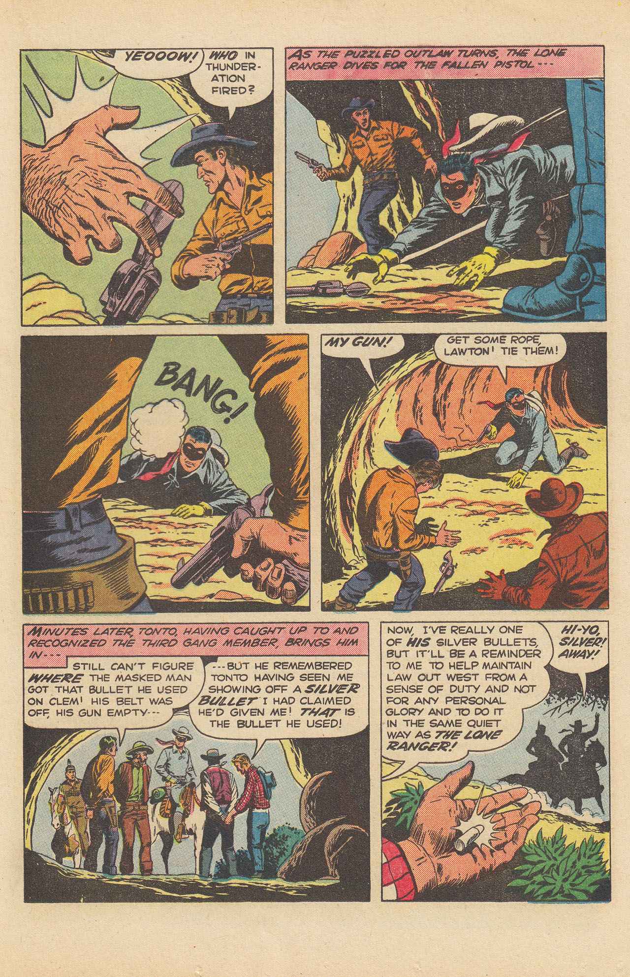 Read online The Lone Ranger (1948) comic -  Issue #91 - 25