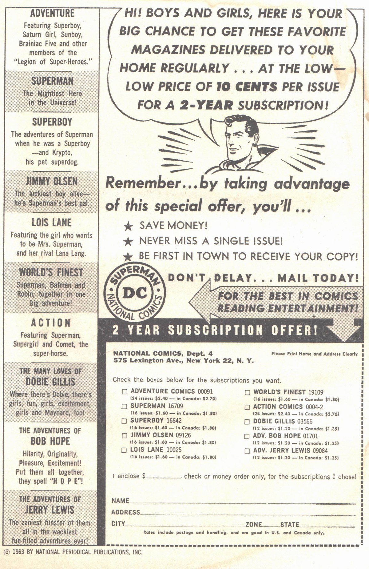 Read online Superman's Girl Friend, Lois Lane comic -  Issue #42 - 2