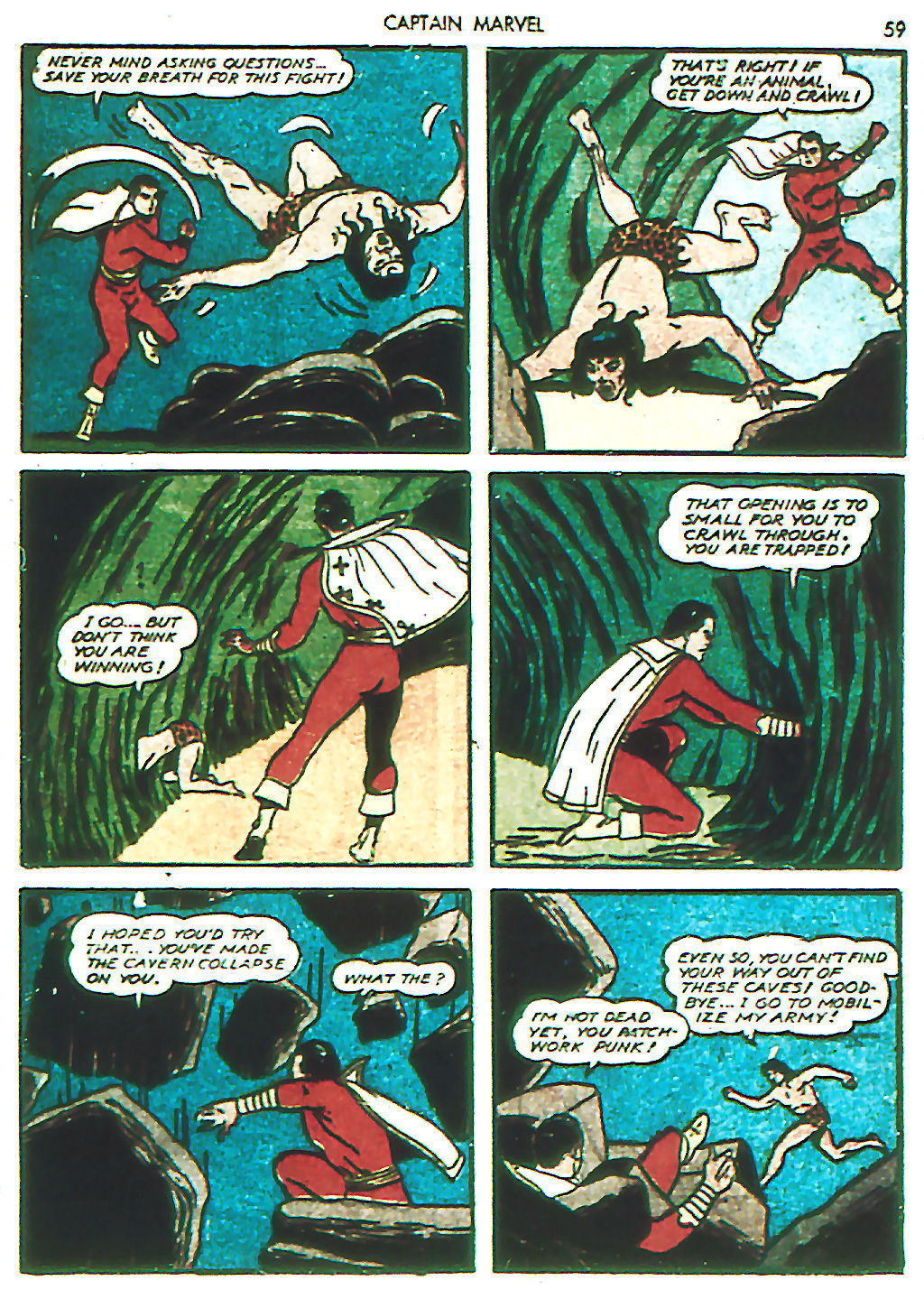 Read online Captain Marvel Adventures comic -  Issue #3 - 62