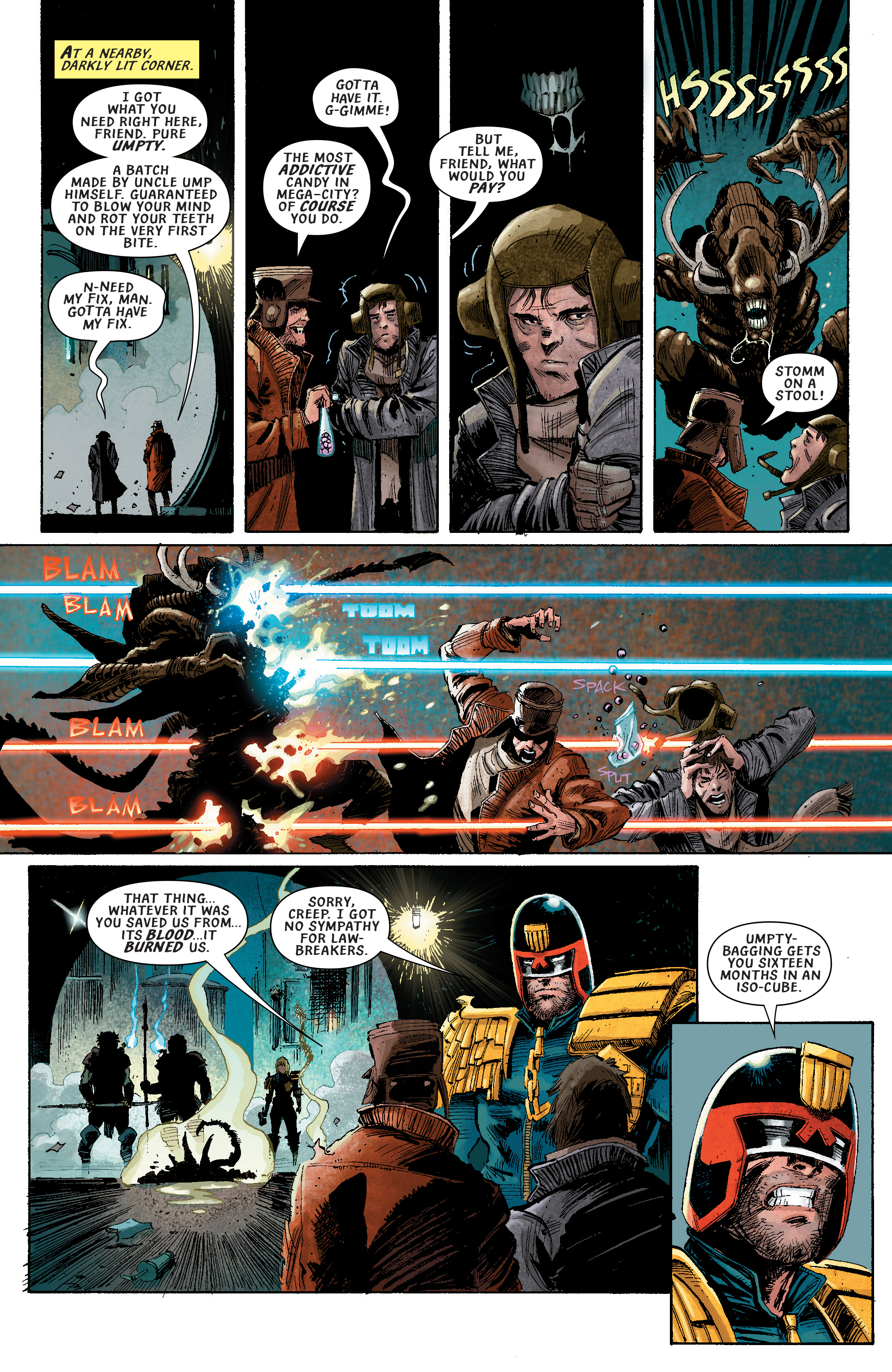 Read online Predator Vs. Judge Dredd Vs. Aliens comic -  Issue #4 - 13
