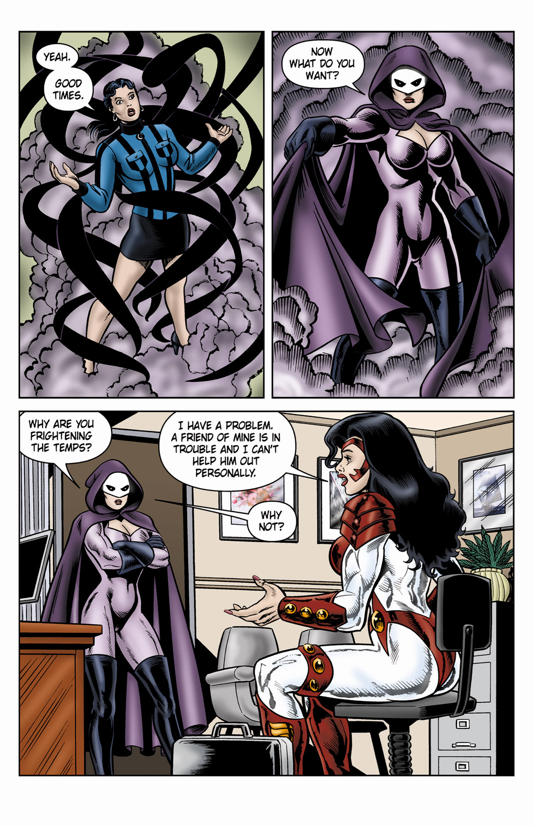 Read online SideChicks comic -  Issue #4 - 7