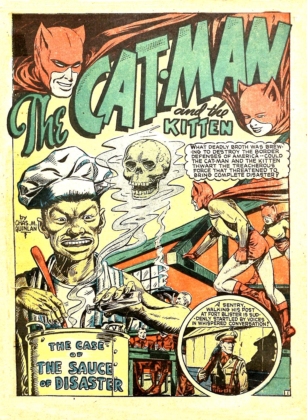 Read online Cat-Man Comics comic -  Issue #11 - 3