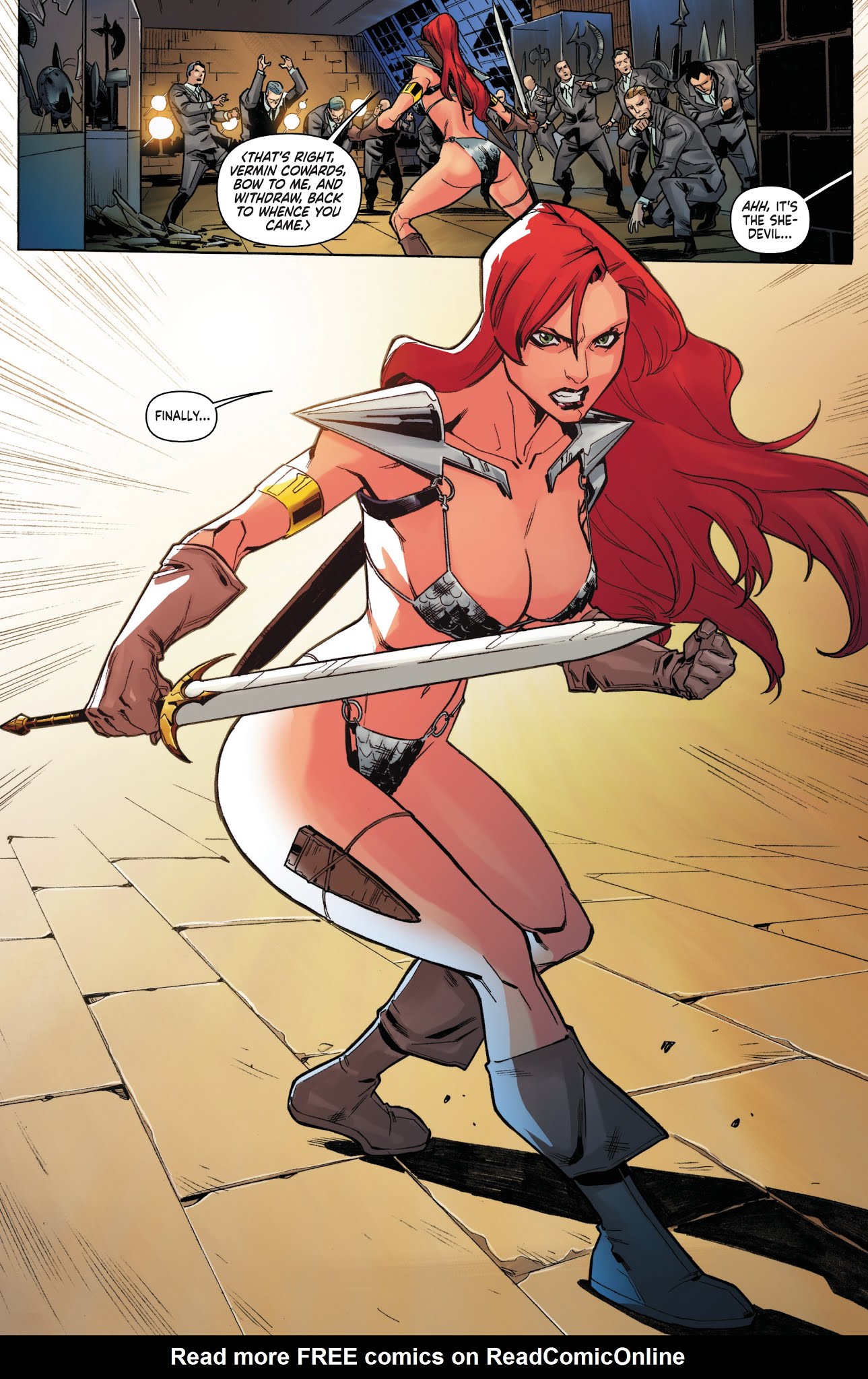Read online Red Sonja Vol. 4 comic -  Issue # _TPB 1 (Part 1) - 86