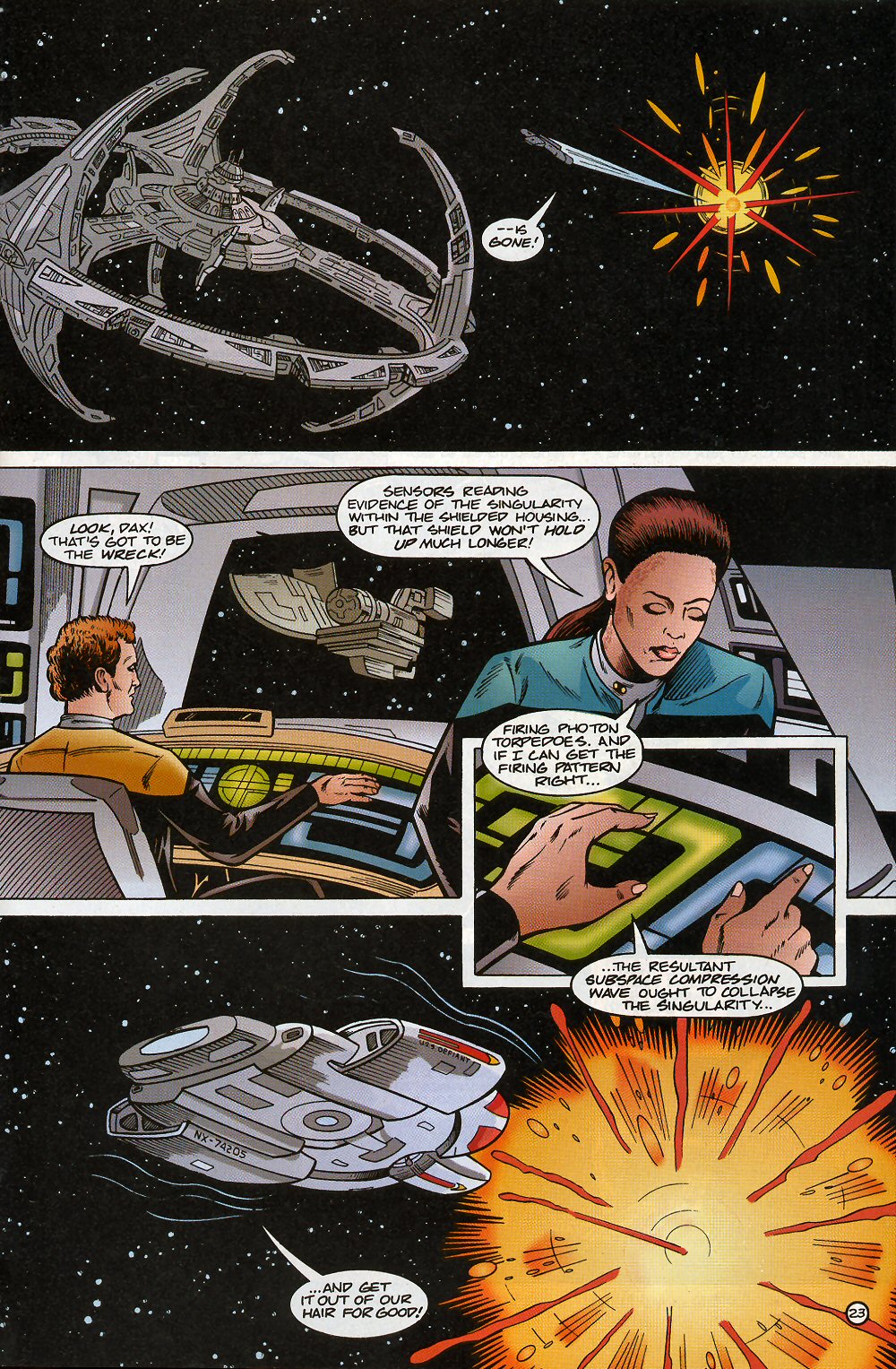 Read online Star Trek: Deep Space Nine (1993) comic -  Issue #20 - 28