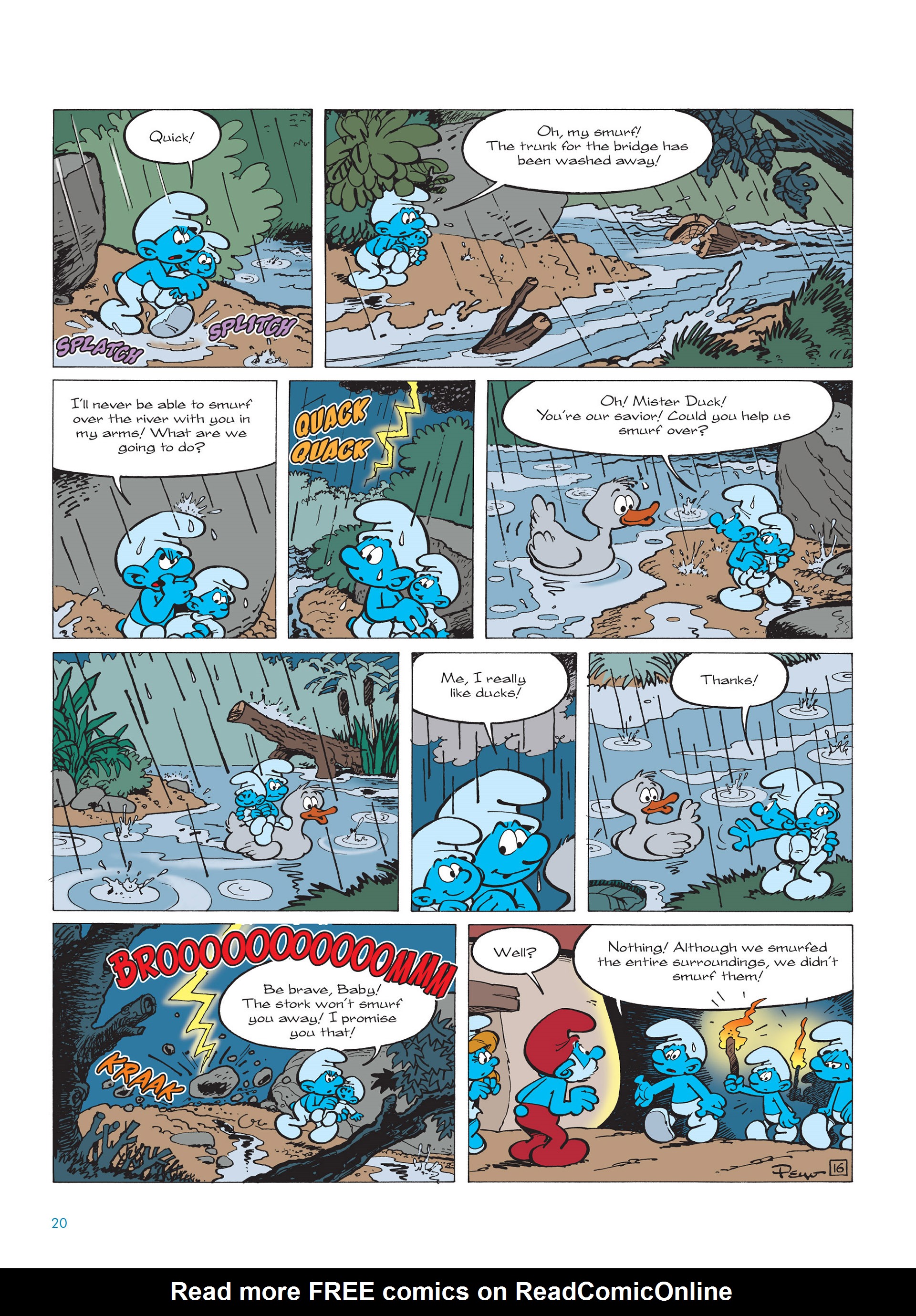 Read online The Smurfs comic -  Issue #14 - 21