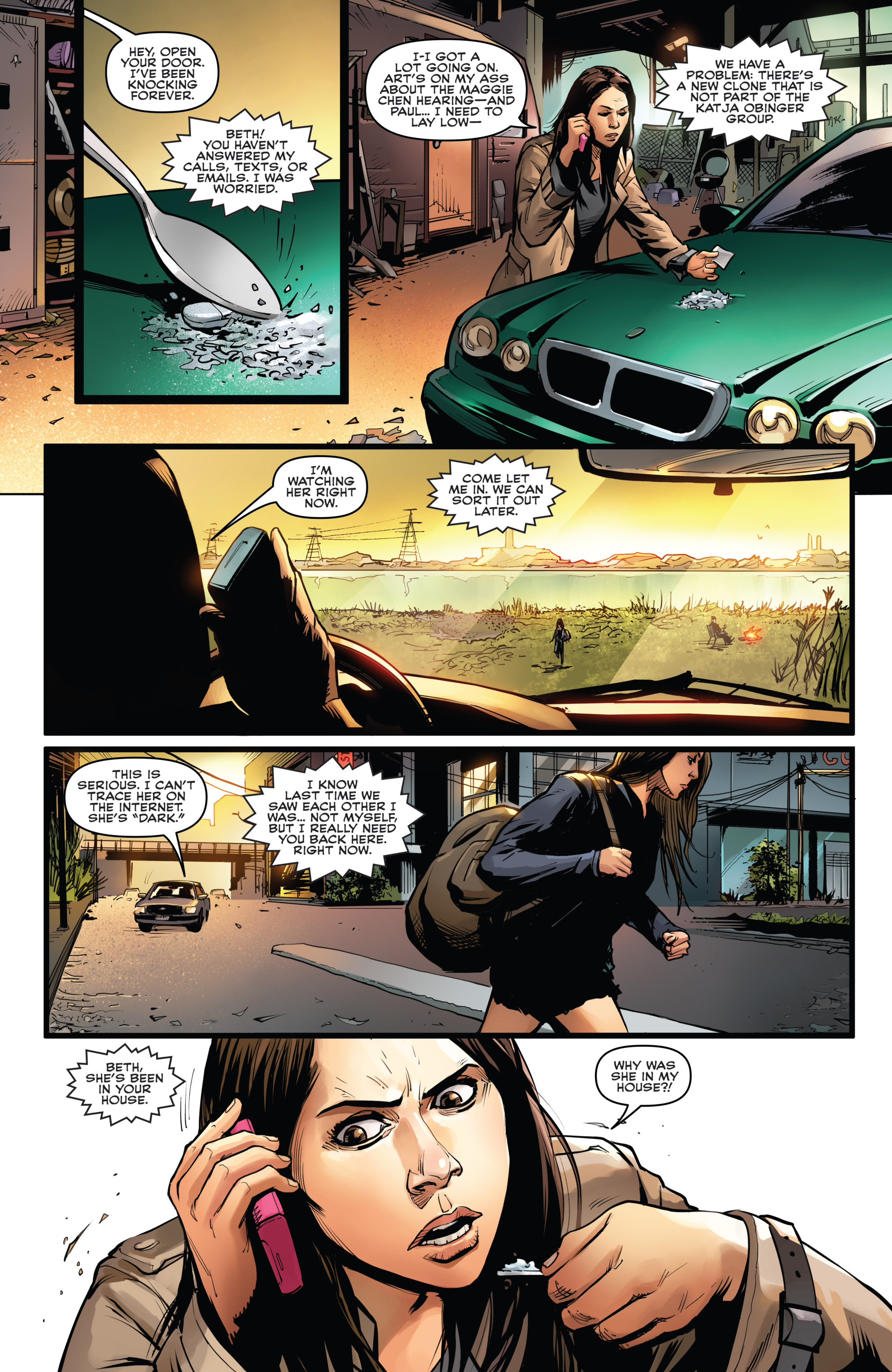 Read online Orphan Black: Deviations comic -  Issue #1 - 21
