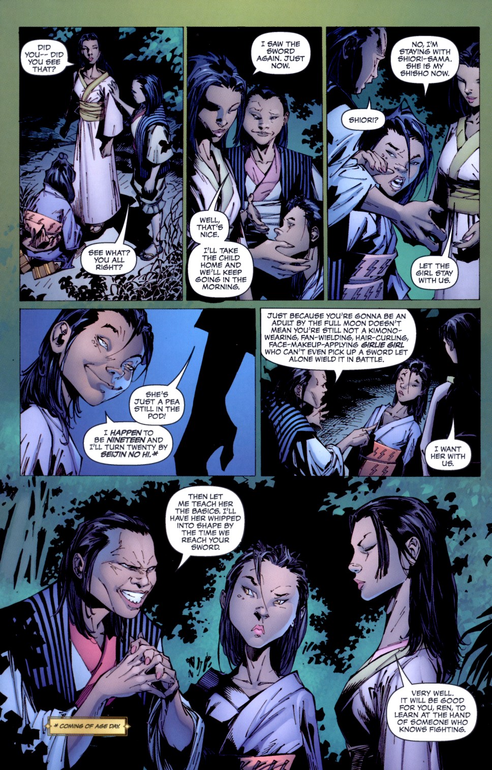 Read online Witchblade: Obakemono comic -  Issue # TPB - 19