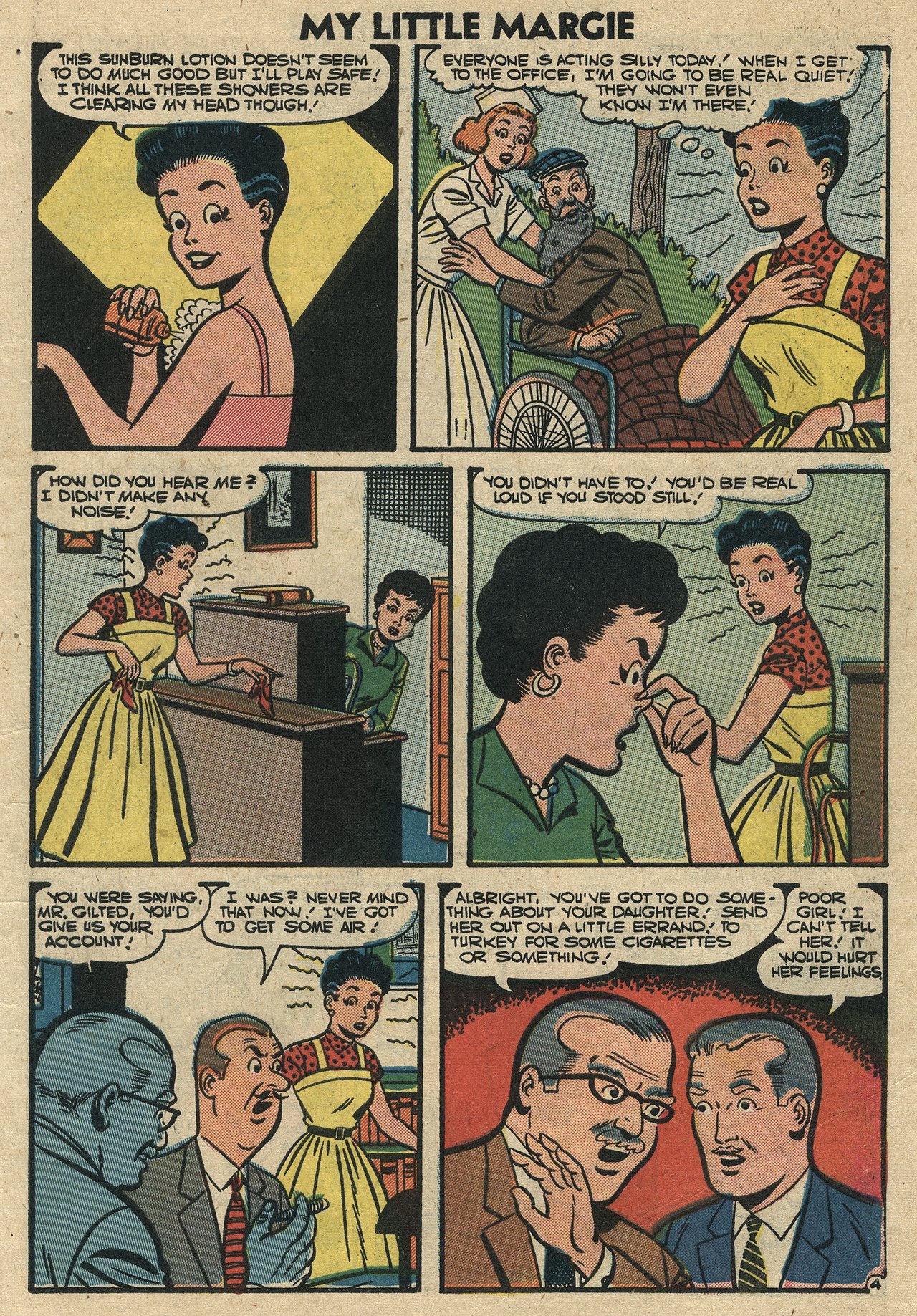 Read online My Little Margie (1954) comic -  Issue #17 - 7