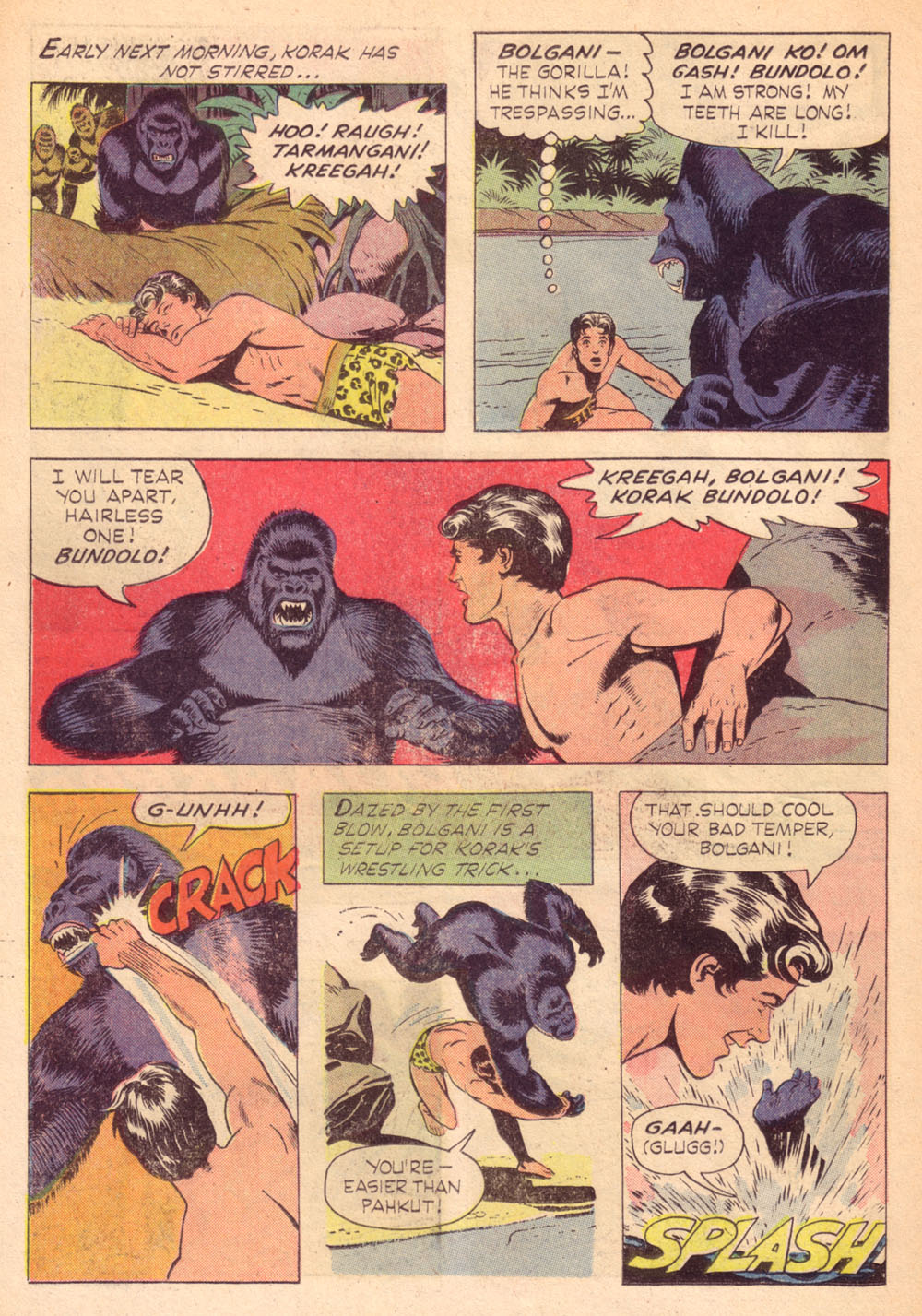 Read online Korak, Son of Tarzan (1964) comic -  Issue #1 - 22