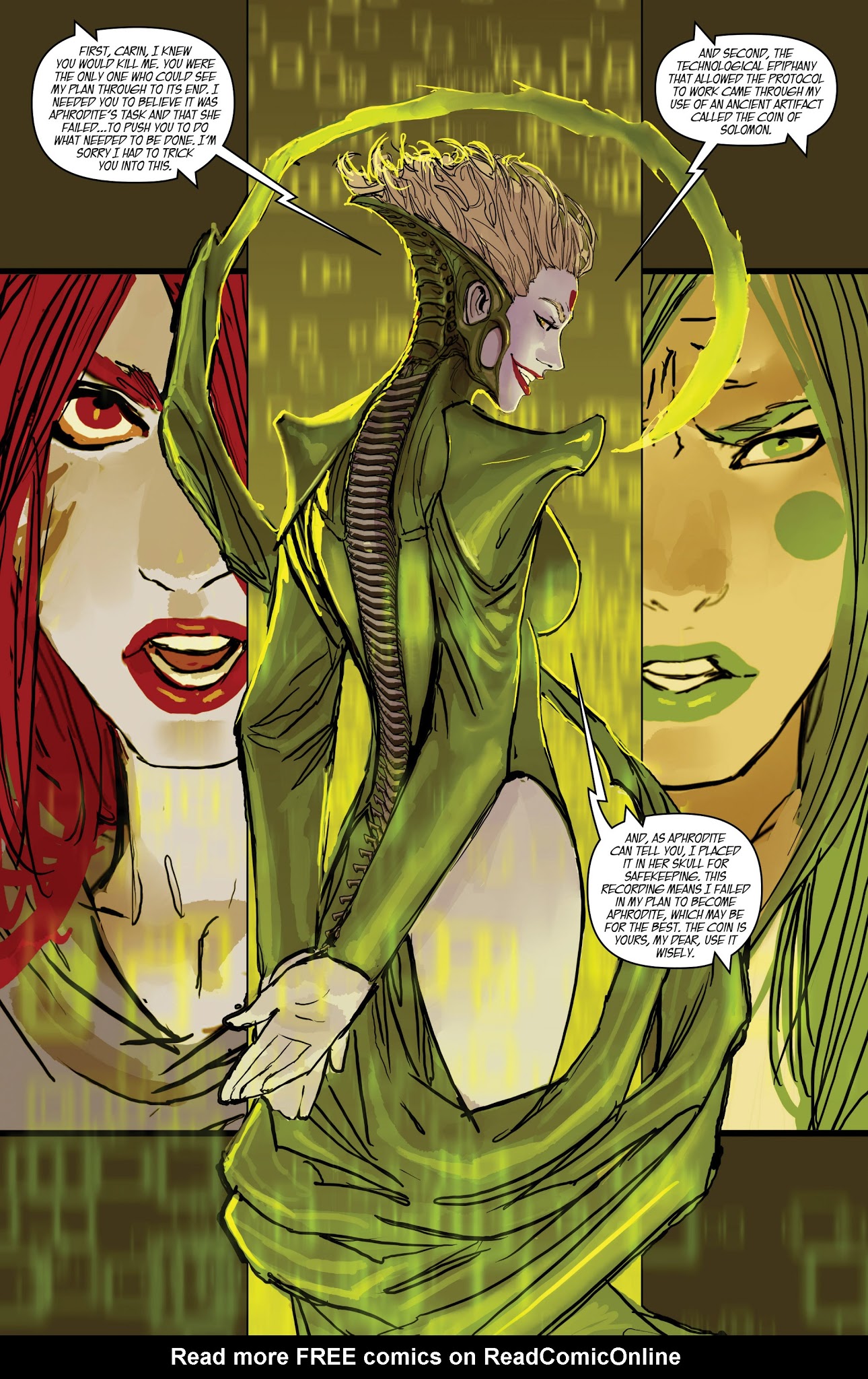Read online Aphrodite IX Cyber Force comic -  Issue # Full - 24