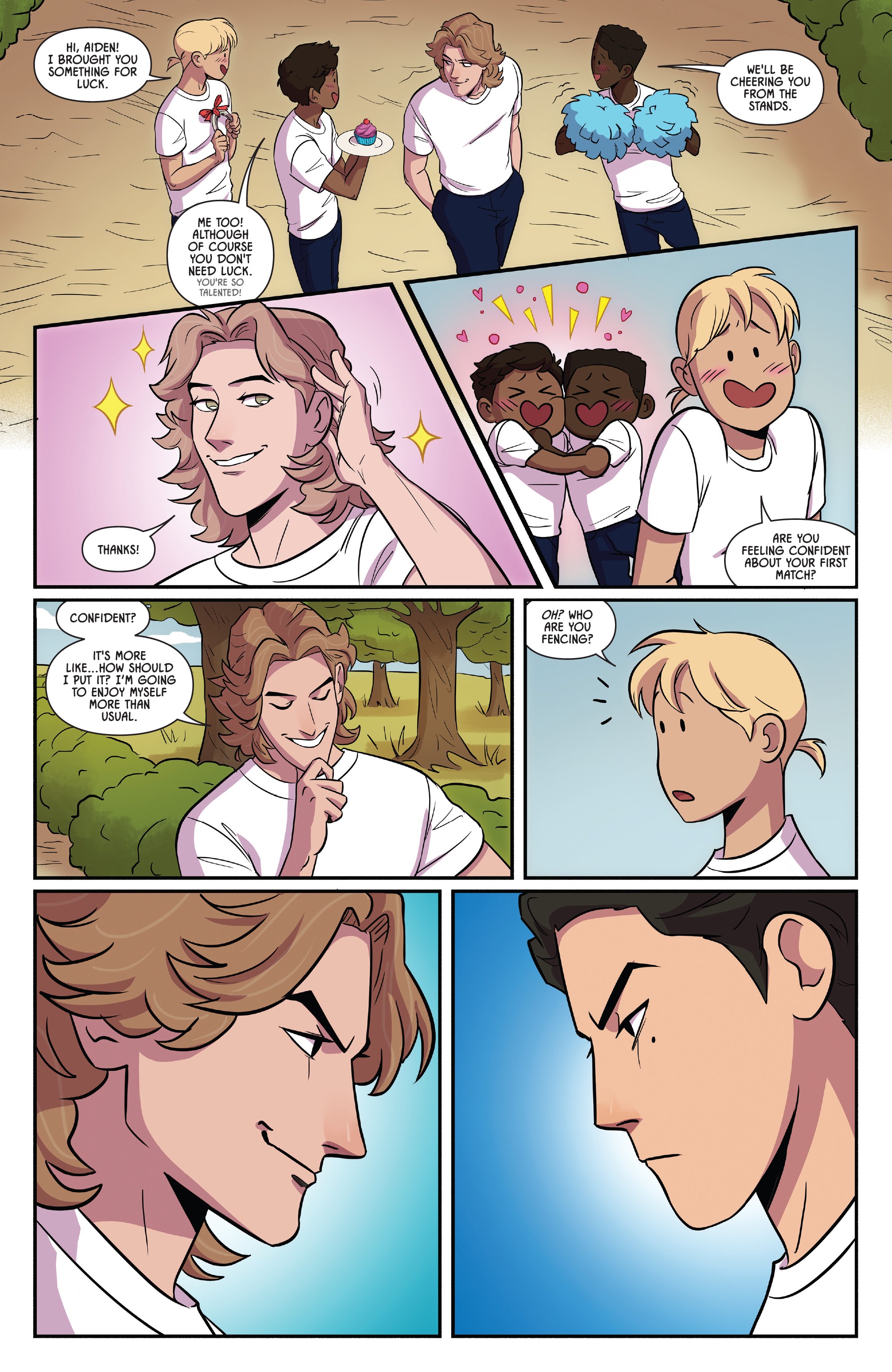 Read online Fence comic -  Issue # _TPB 1 - 95