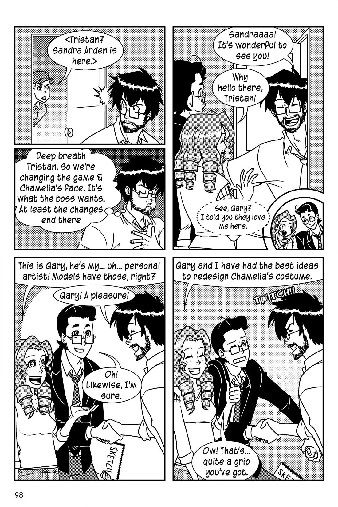 Read online Sandra On The Rocks comic -  Issue # TPB 1 (Part 1) - 98