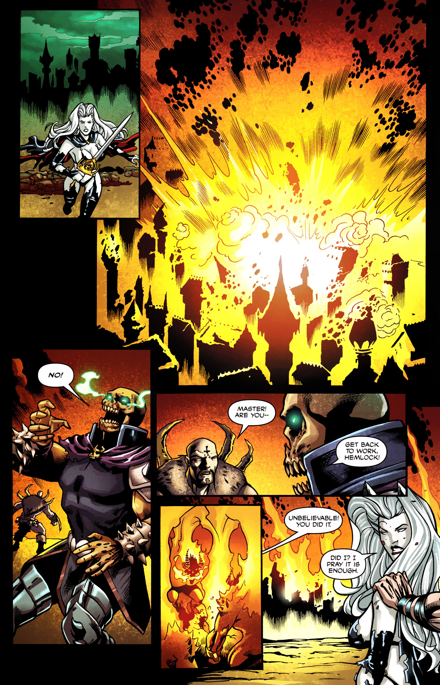 Read online Lady Death: Origins - Cursed comic -  Issue #2 - 23