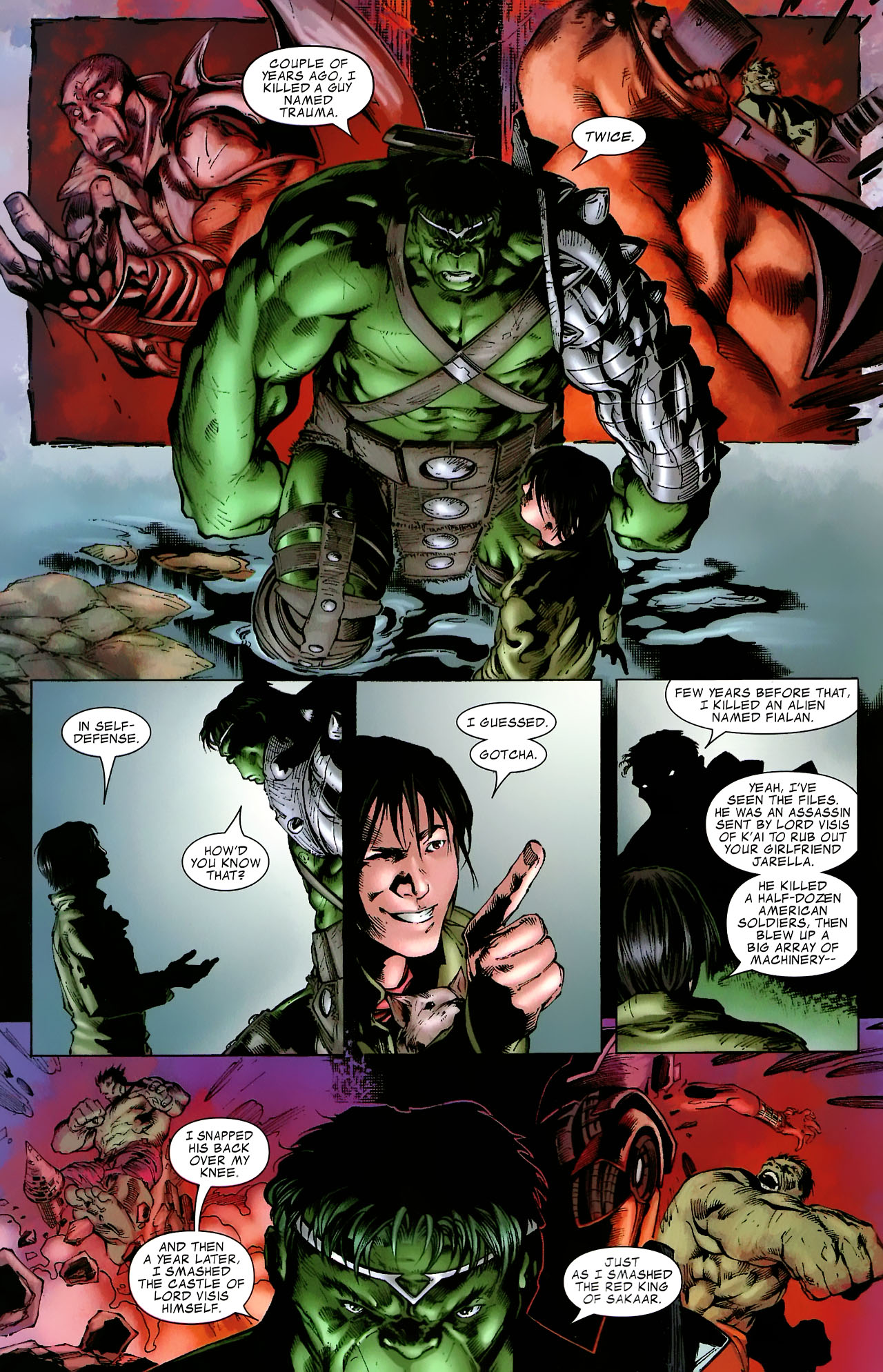 Read online The Incredible Hulk (2000) comic -  Issue #110 - 13