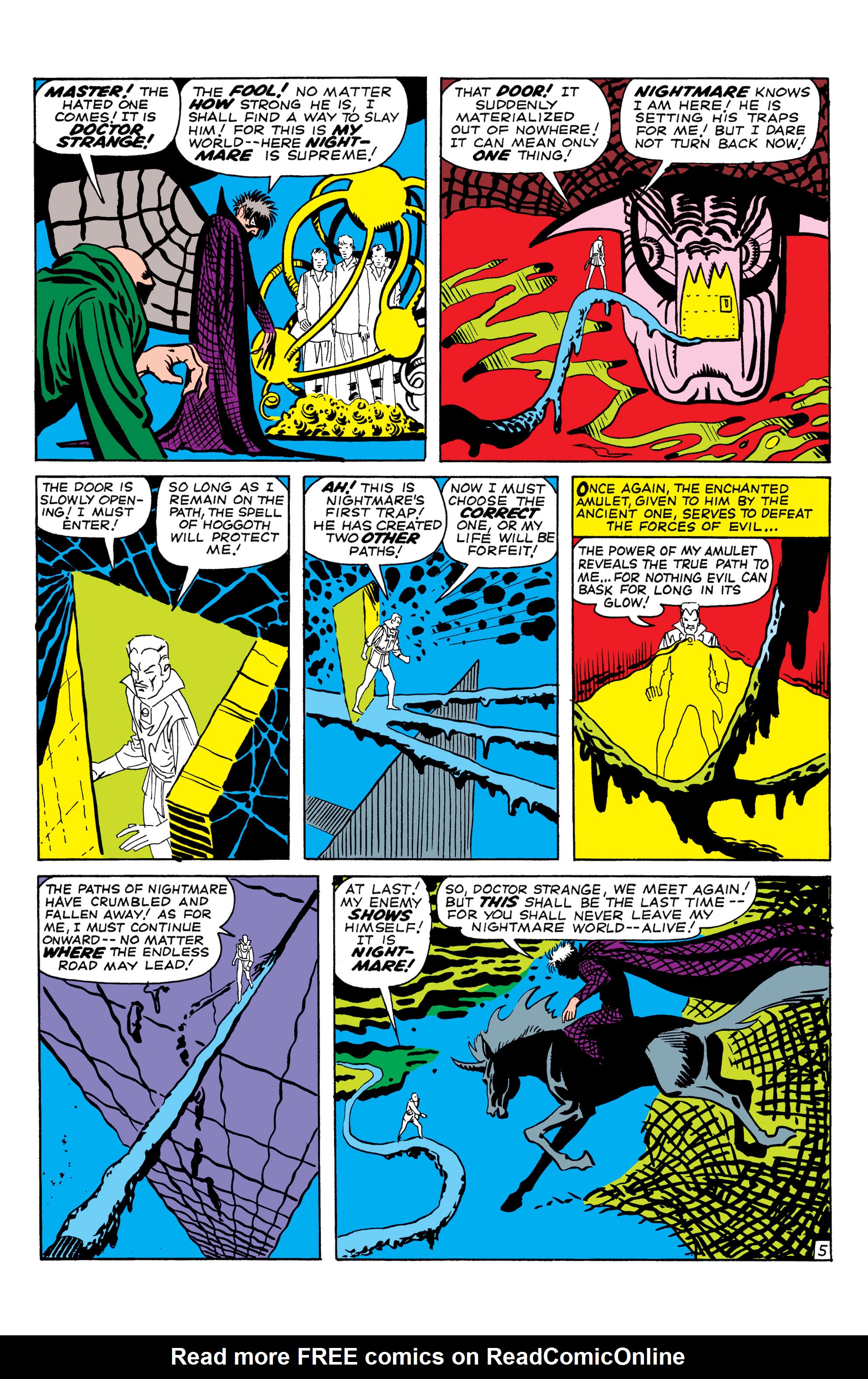 Read online Marvel Masterworks: Doctor Strange comic -  Issue # TPB 1 (Part 1) - 38