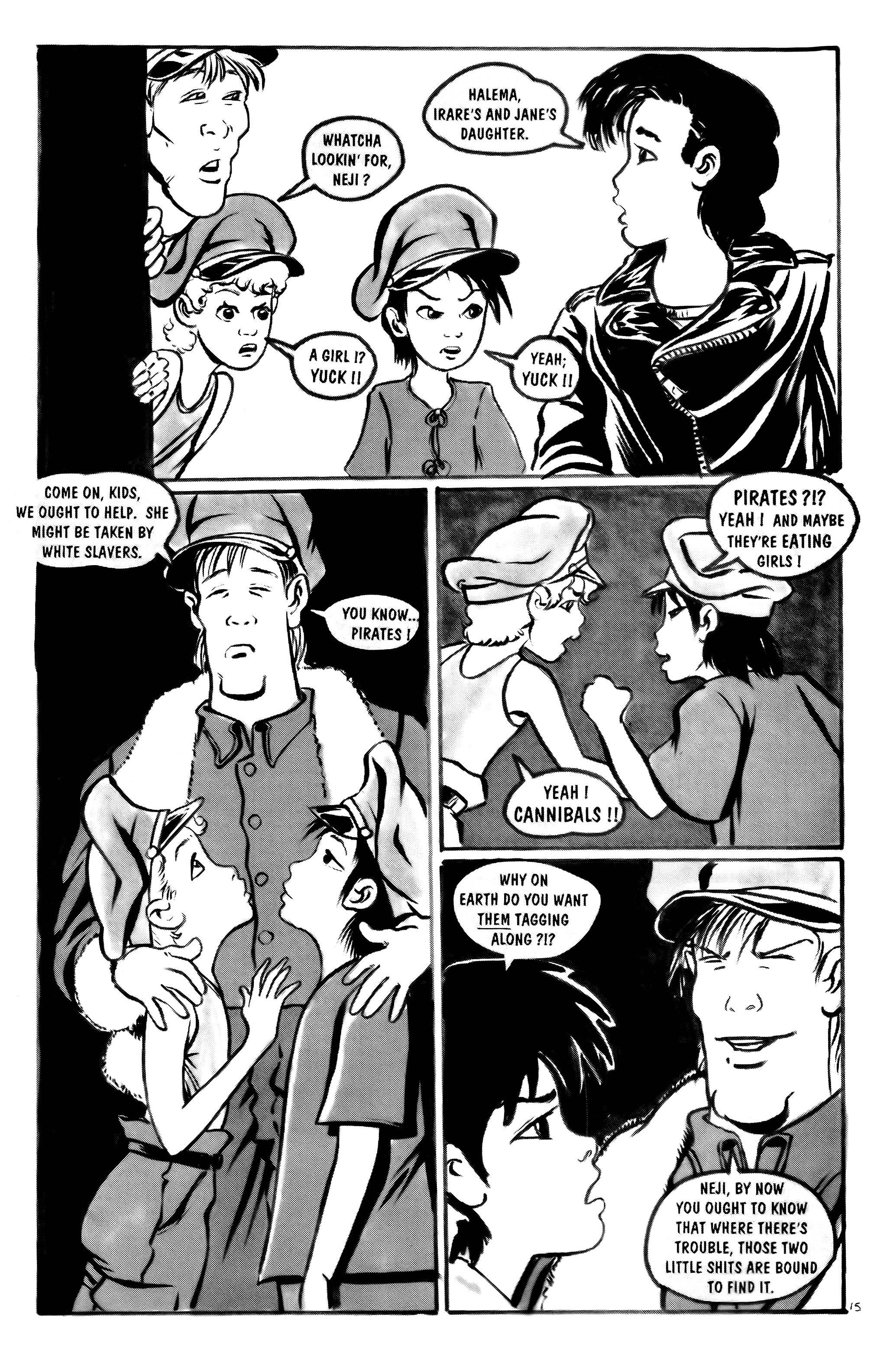Read online Leather & Lace (1989) comic -  Issue #24 - 17