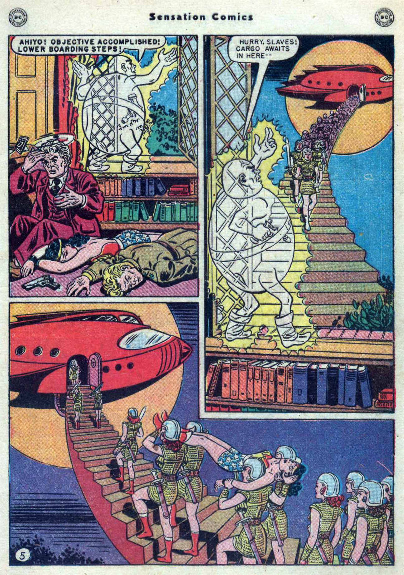 Read online Sensation (Mystery) Comics comic -  Issue #82 - 7